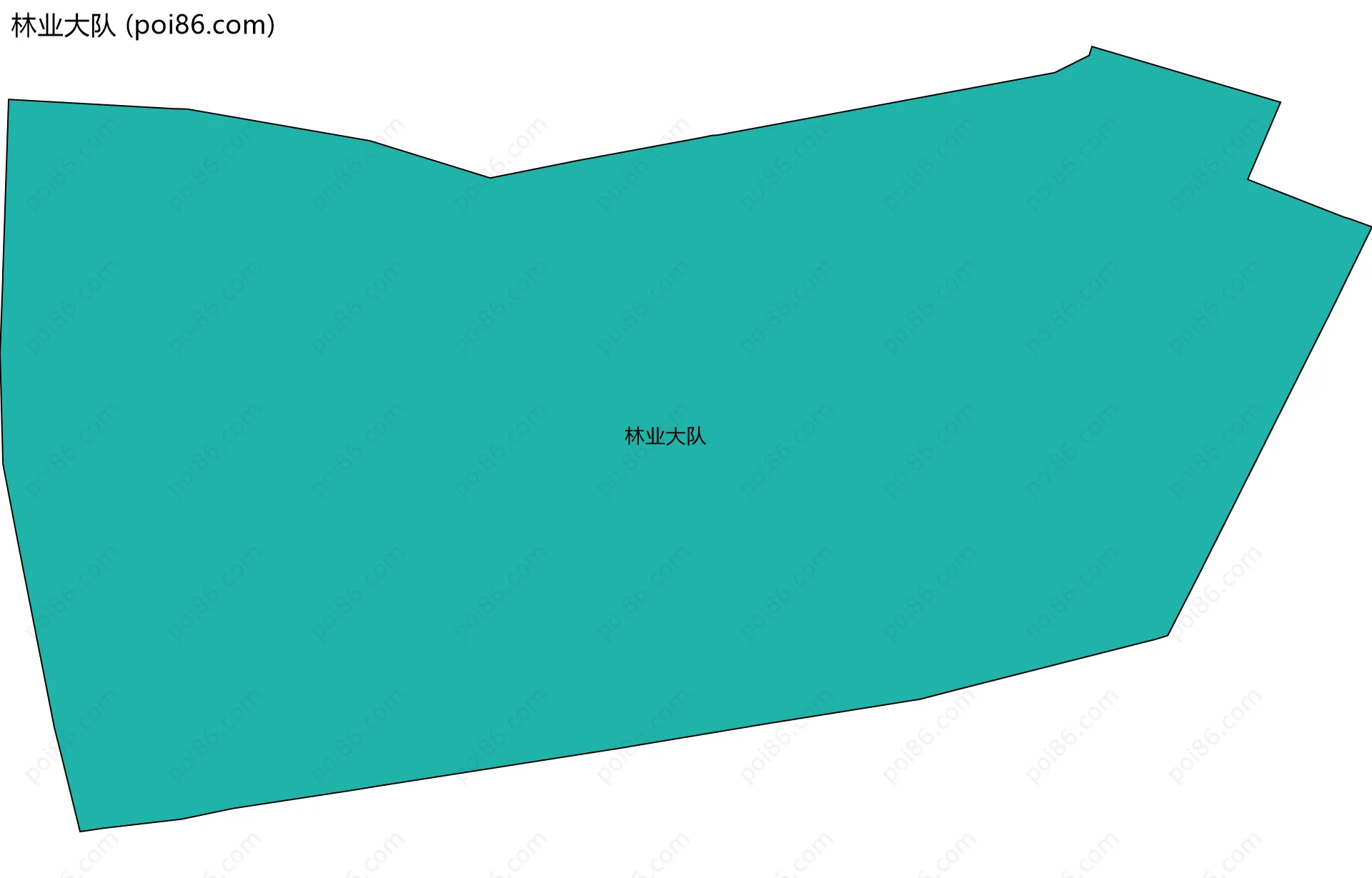 林业大队边界地图