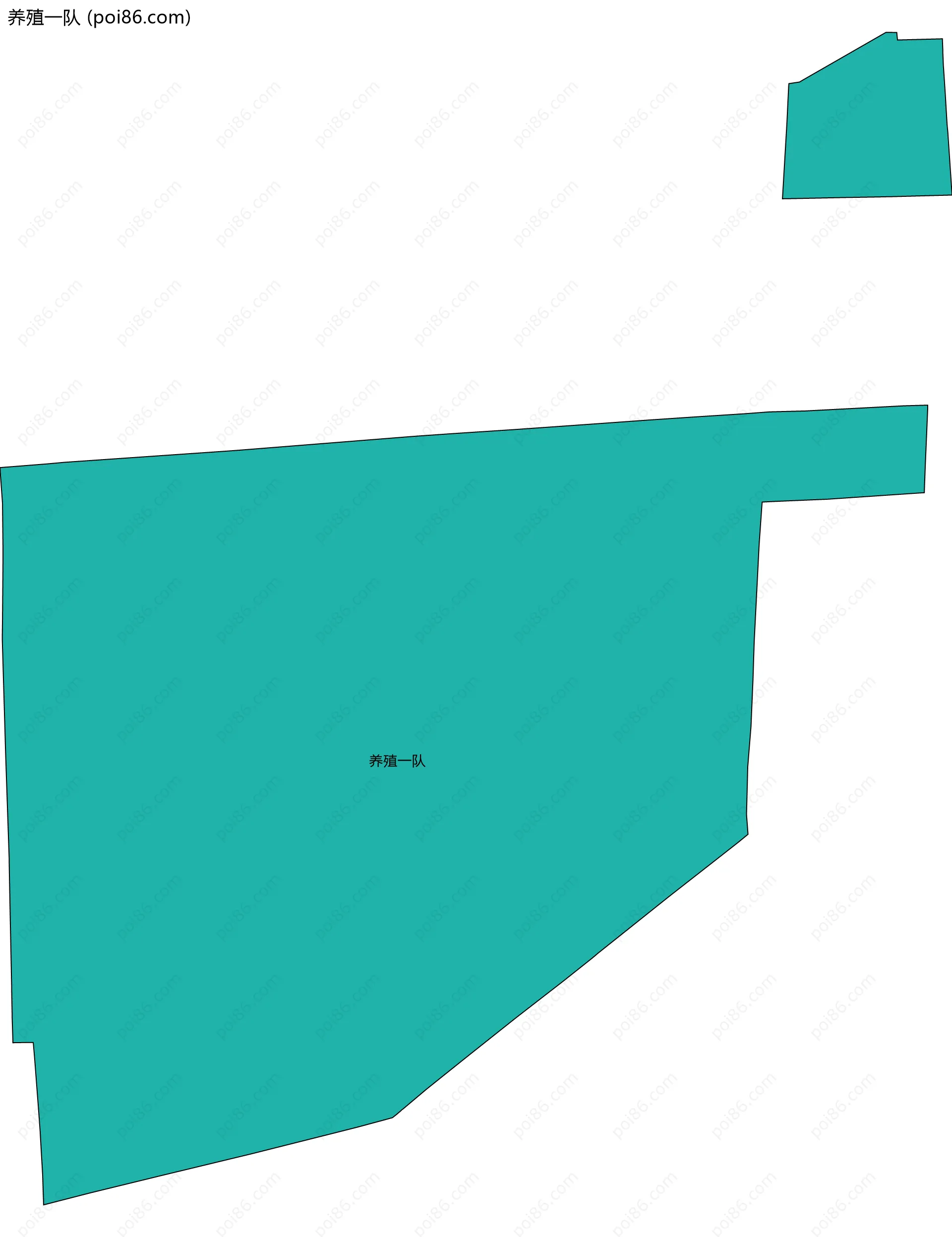 养殖一队边界地图