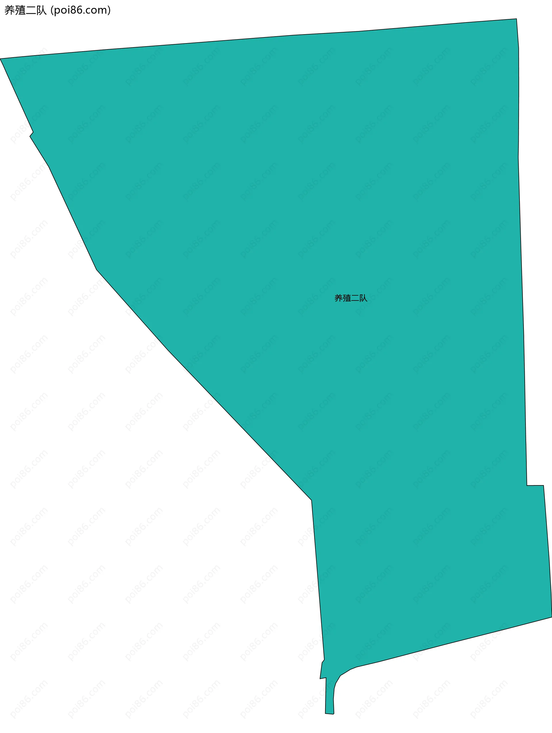 养殖二队边界地图