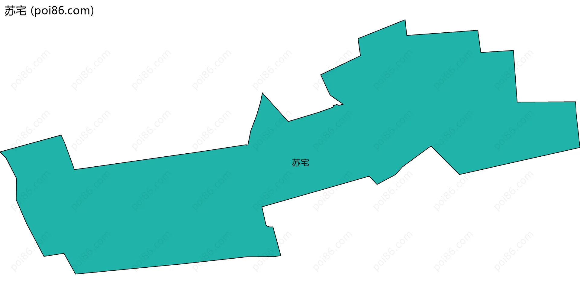 苏宅边界地图