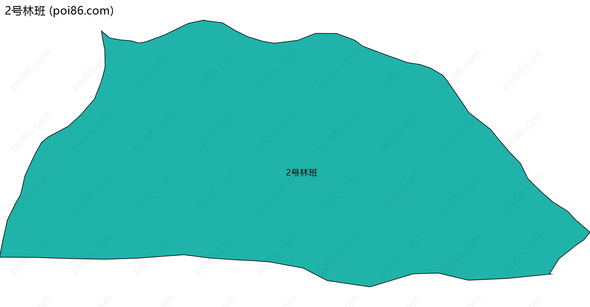 2号林班边界地图