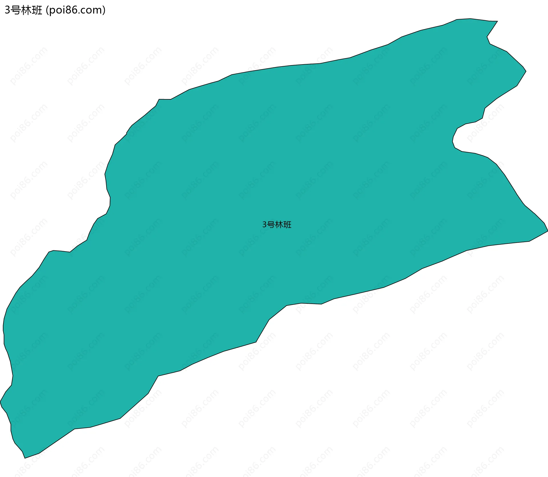 3号林班边界地图