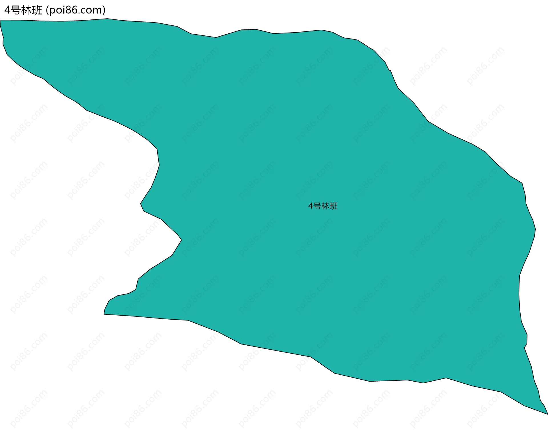 4号林班边界地图