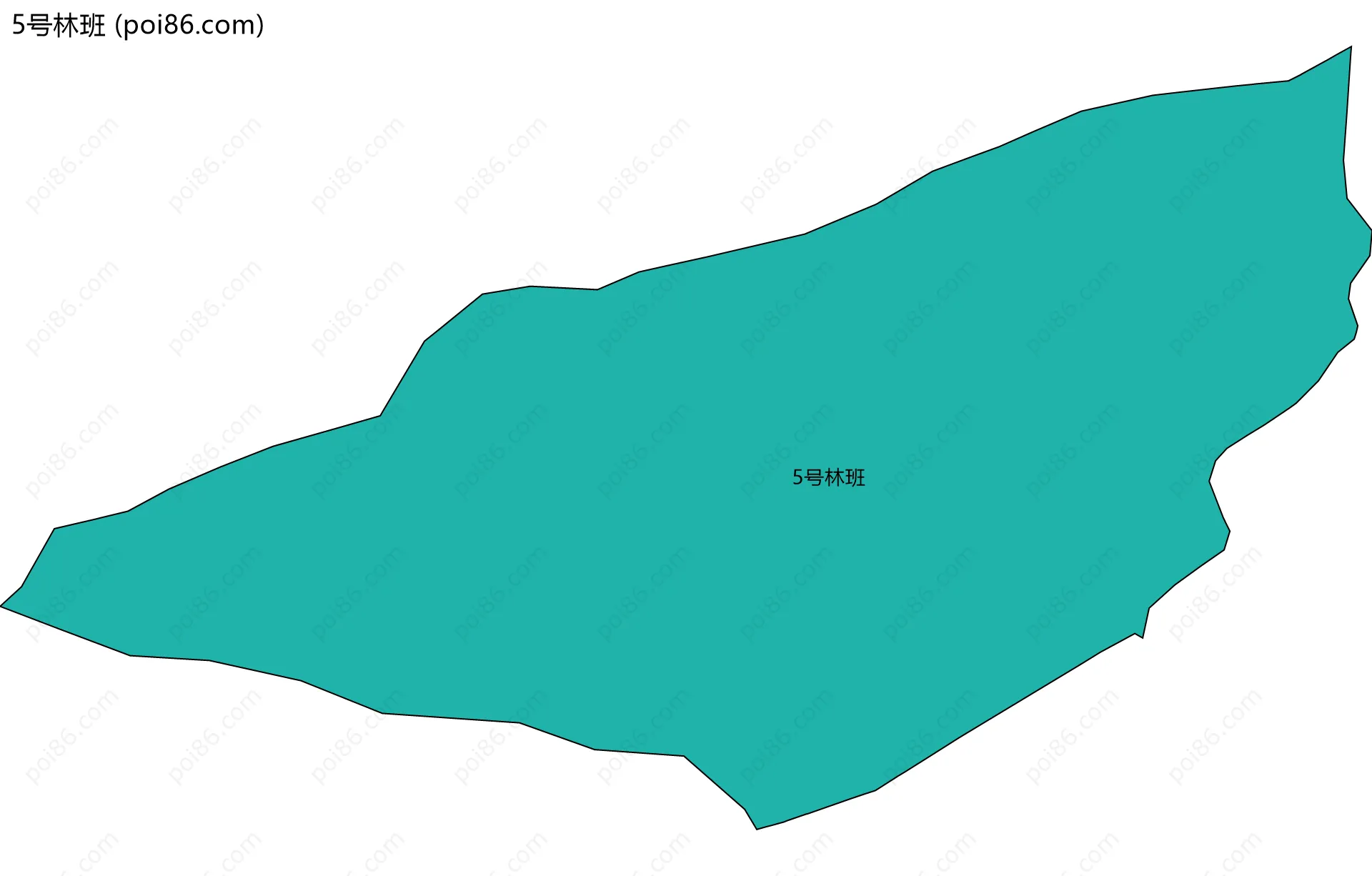 5号林班边界地图