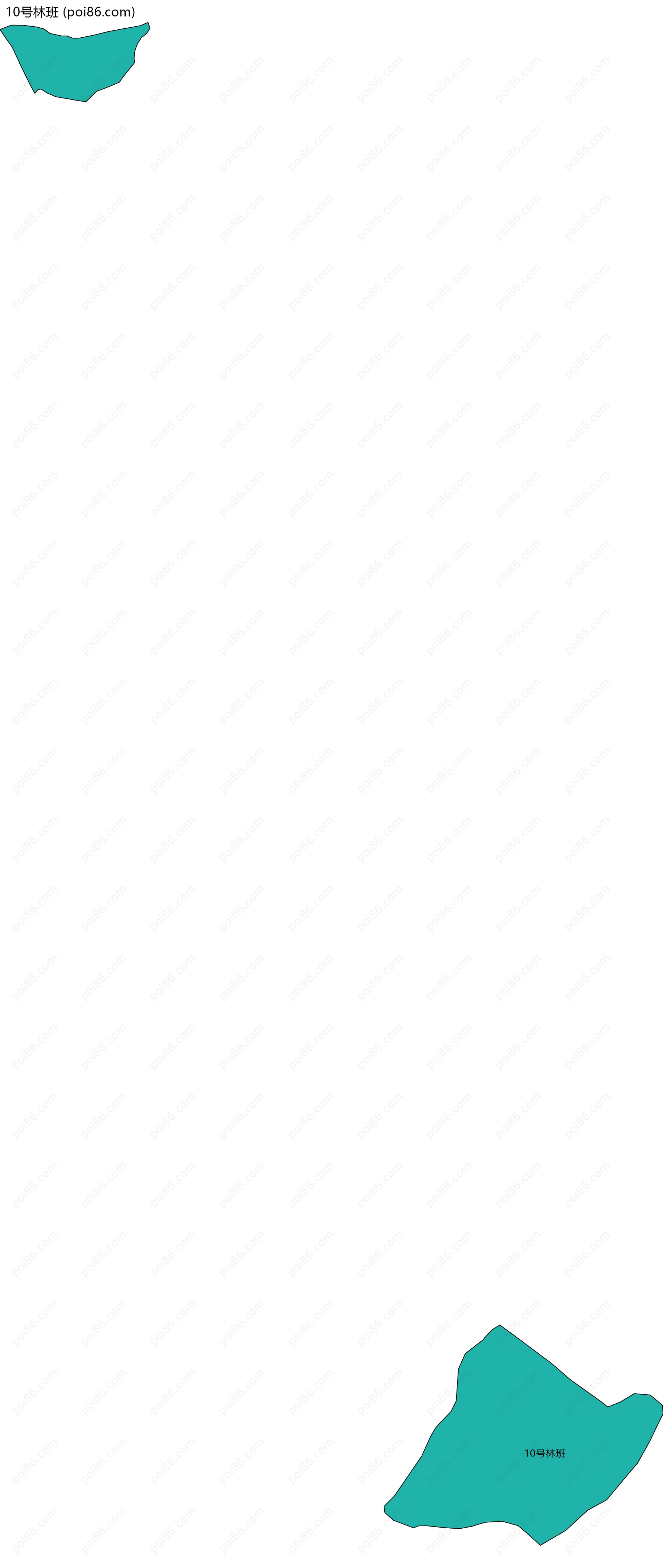 10号林班边界地图