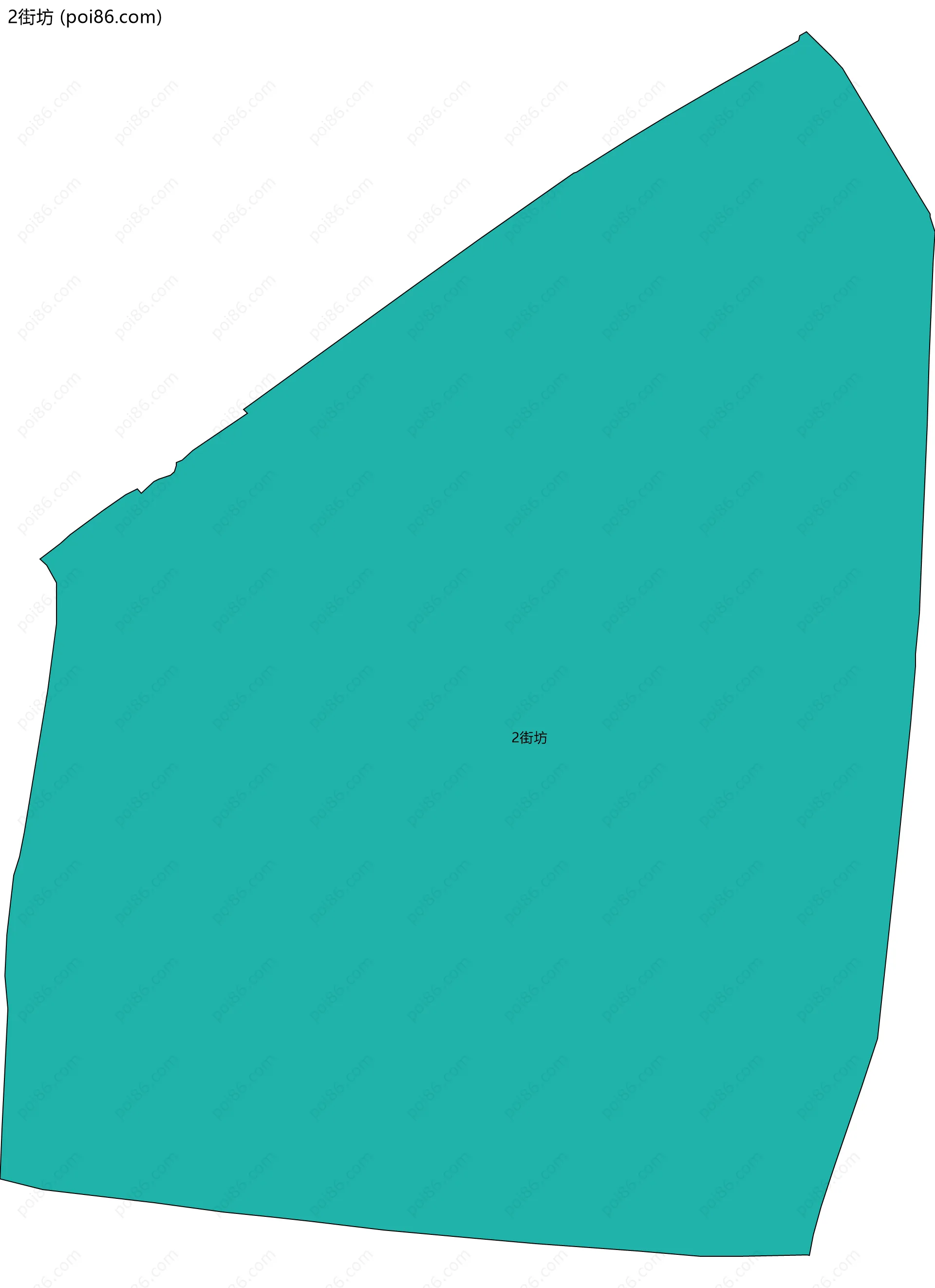 2街坊边界地图