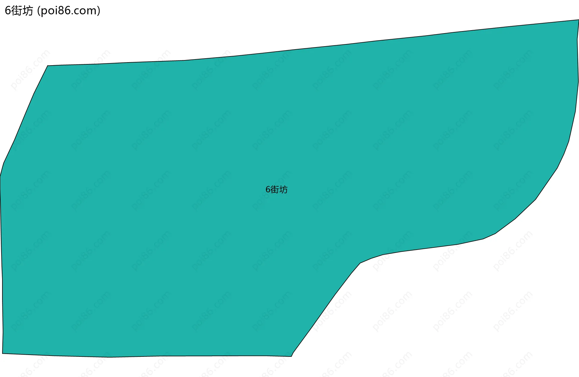 6街坊边界地图