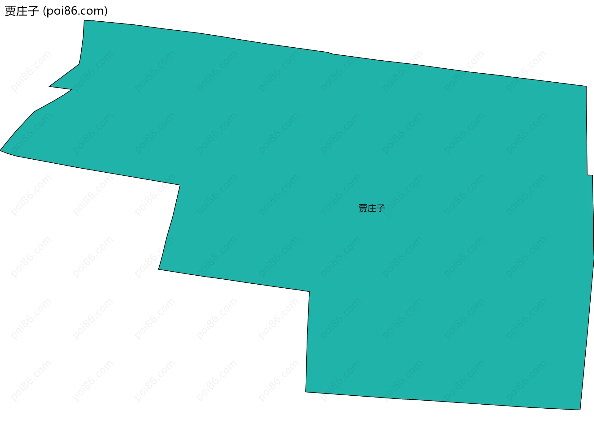 贾庄子边界地图
