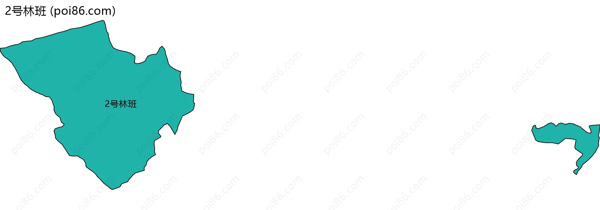 2号林班边界地图