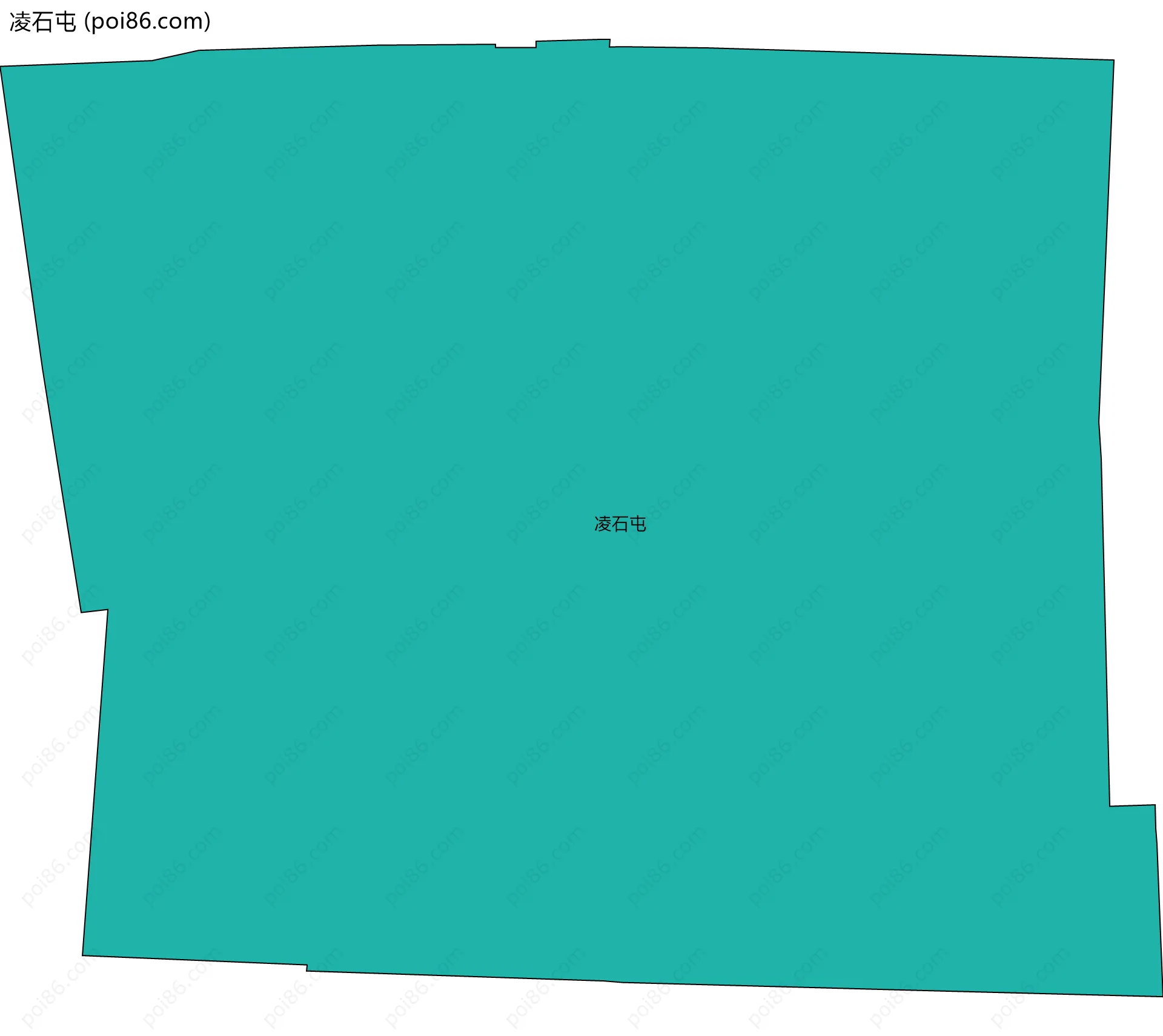 凌石屯边界地图