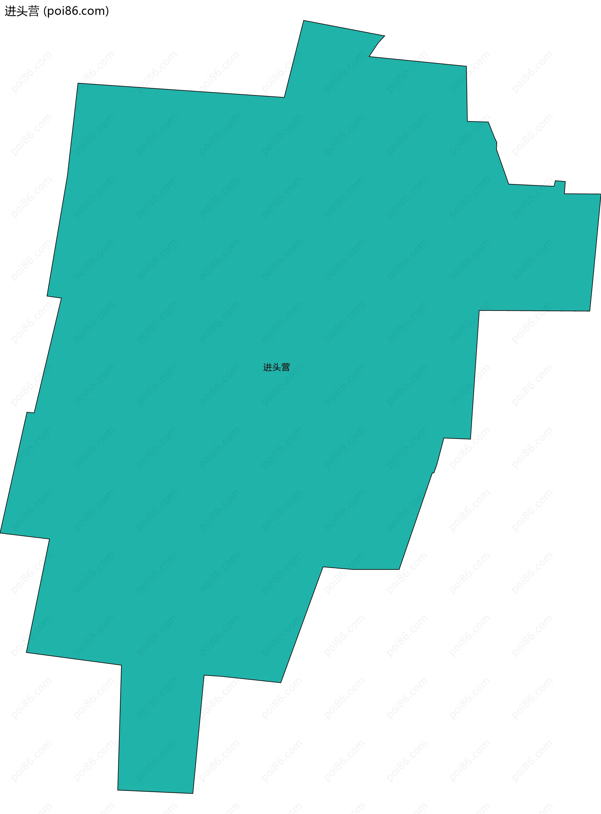 进头营边界地图