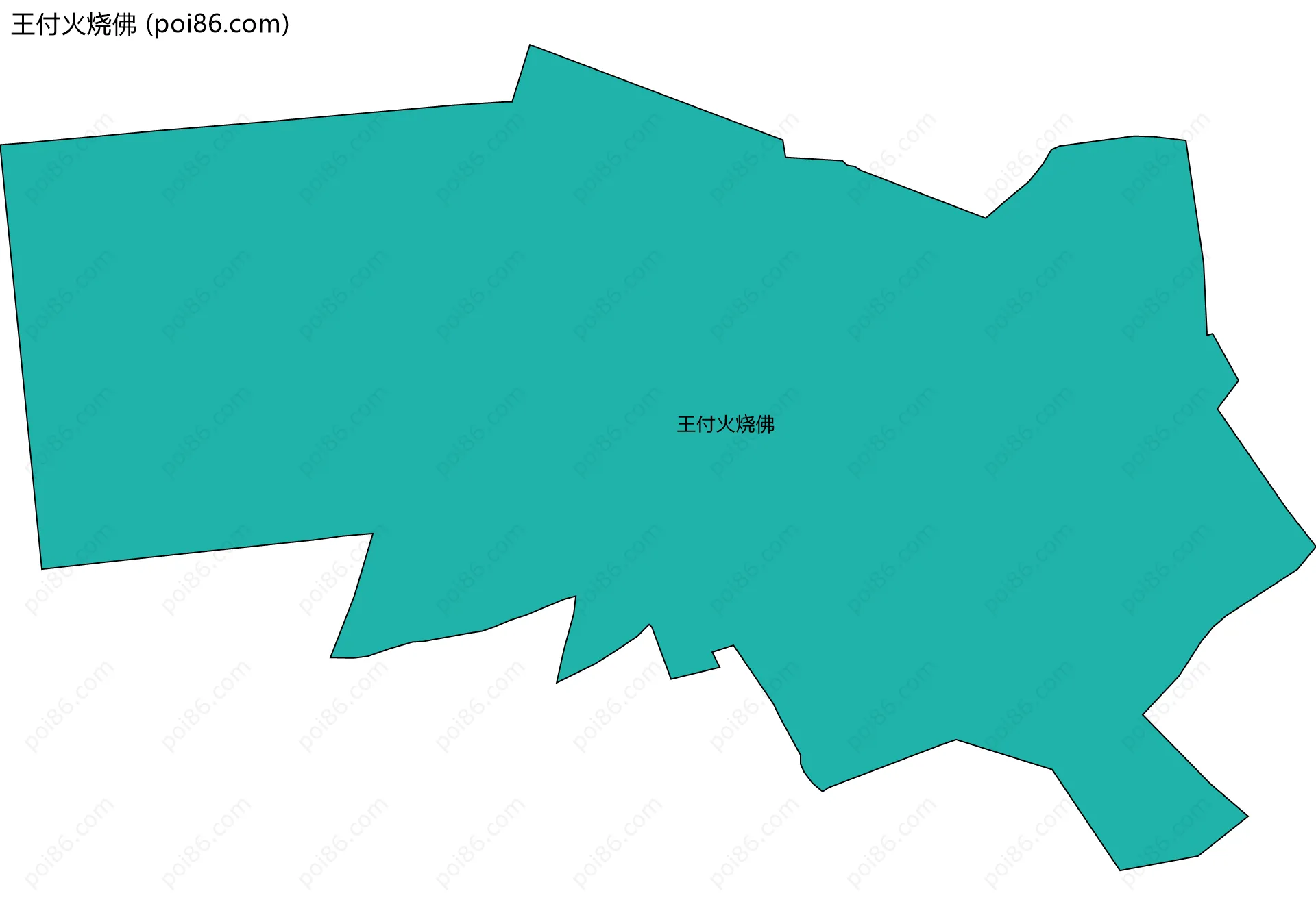王付火烧佛边界地图