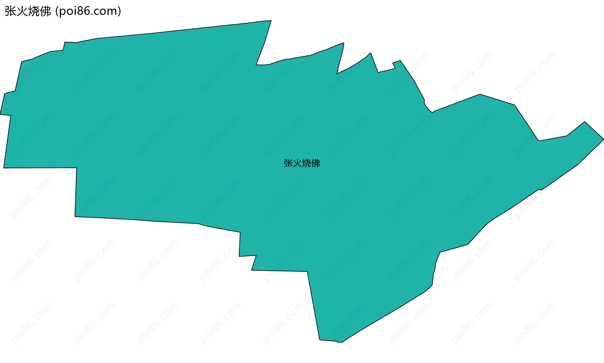 张火烧佛边界地图