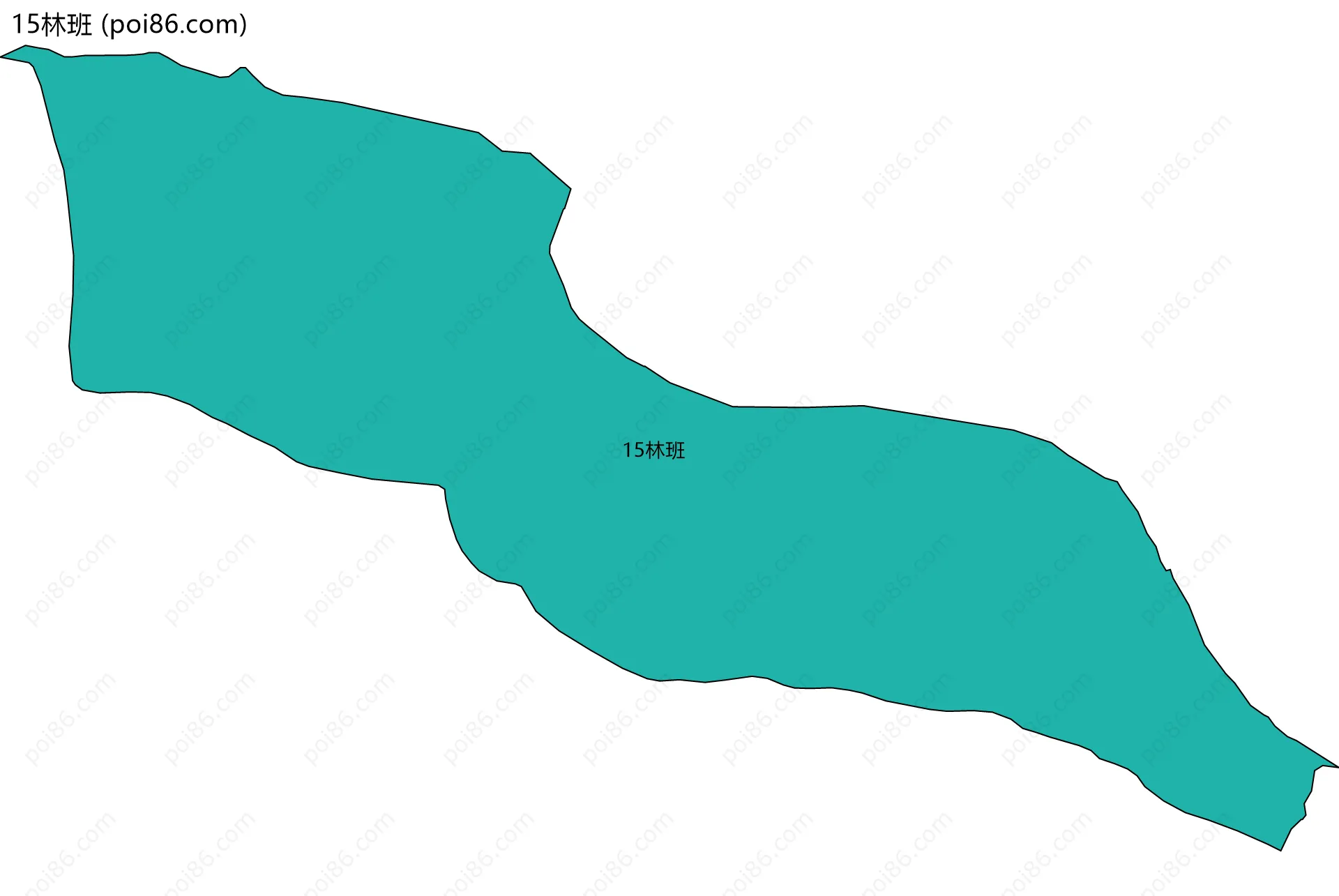 15林班边界地图