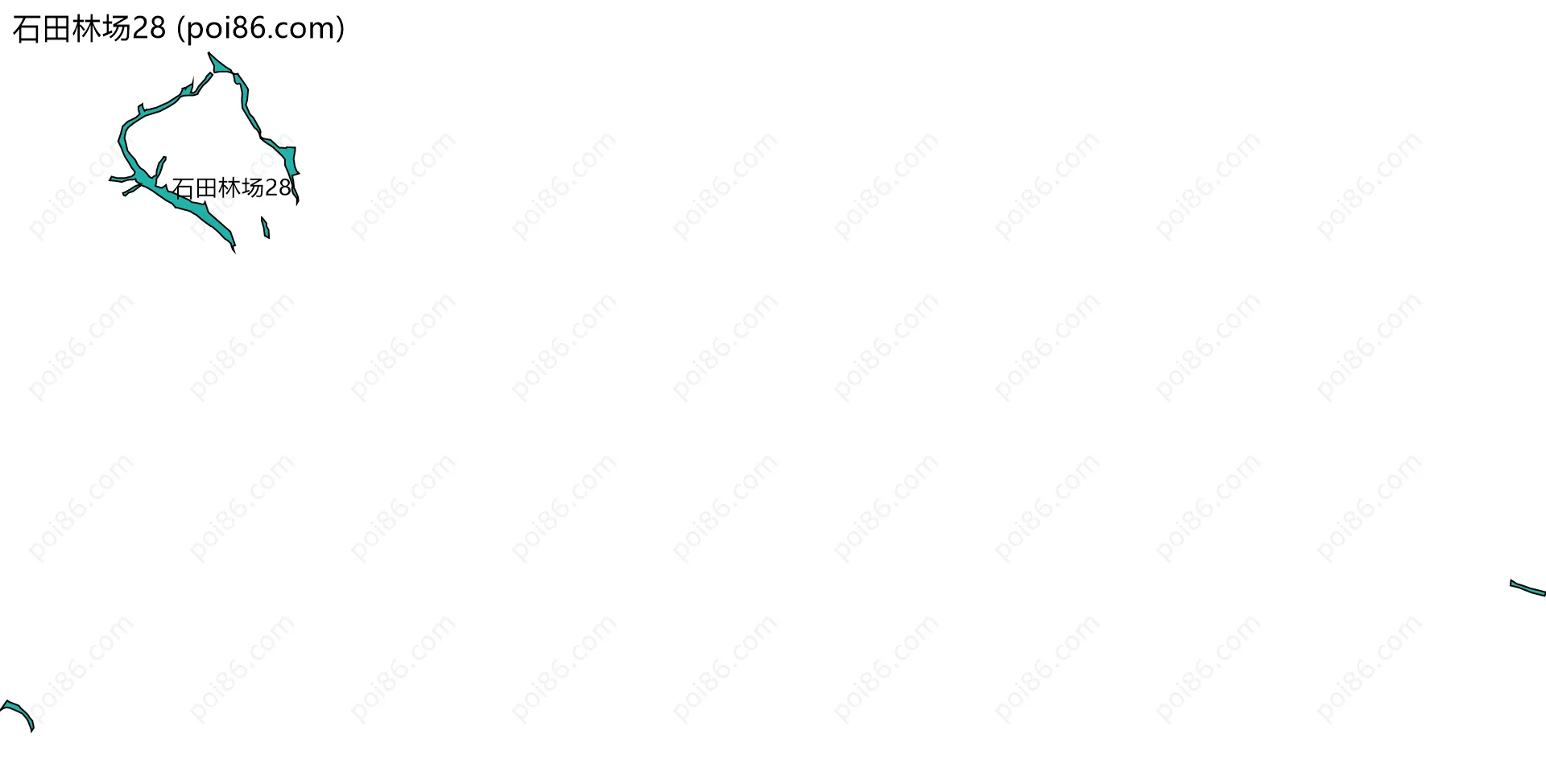 石田林场28边界地图
