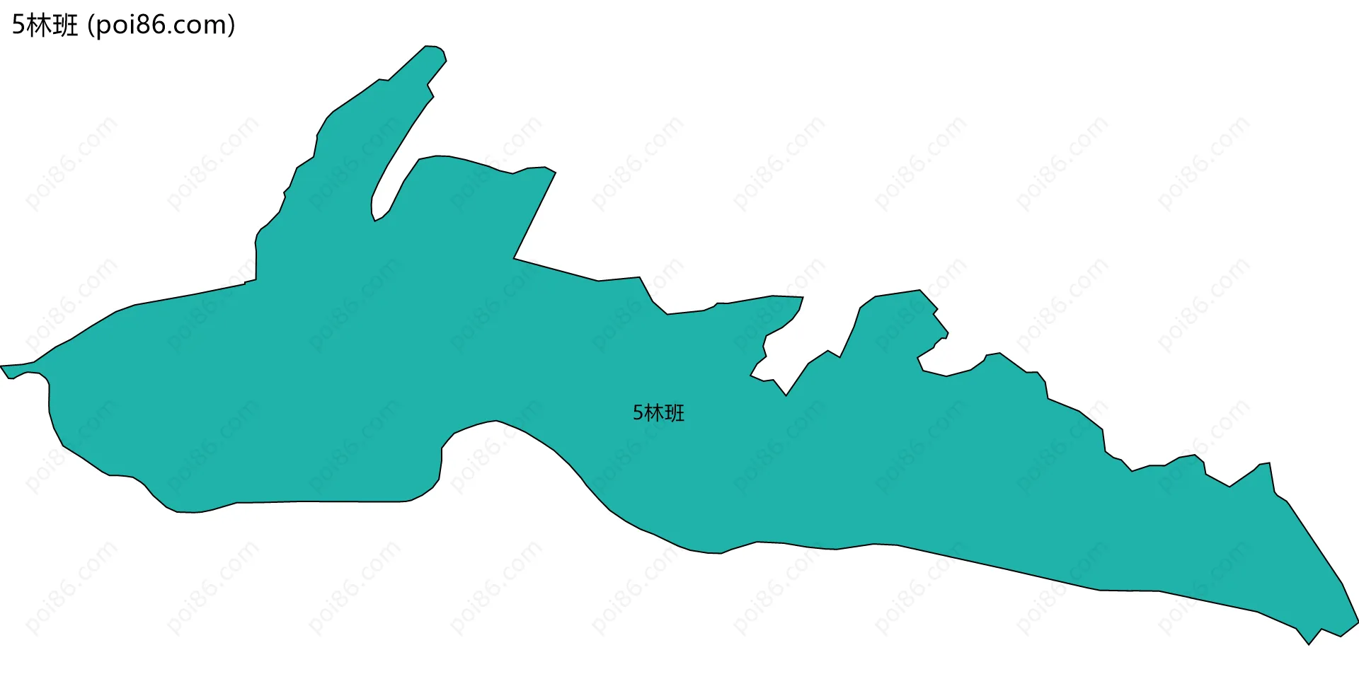 5林班边界地图