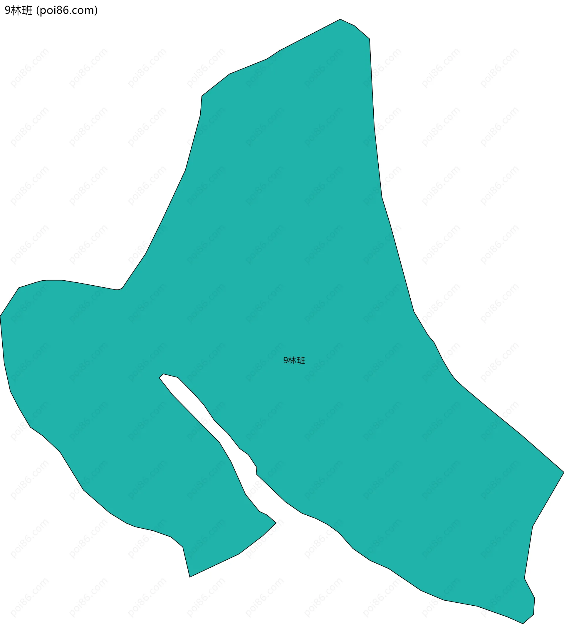 9林班边界地图