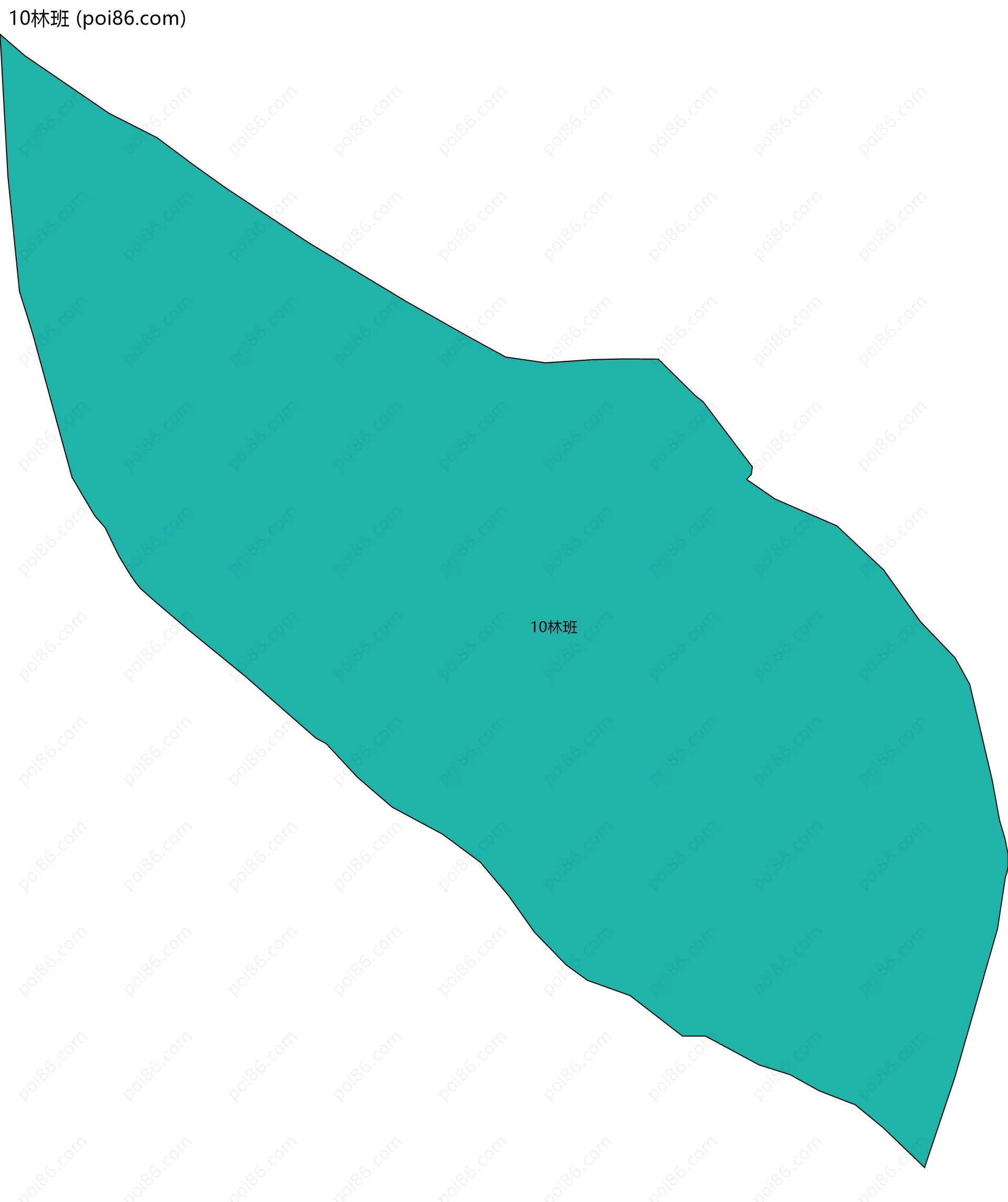 10林班边界地图