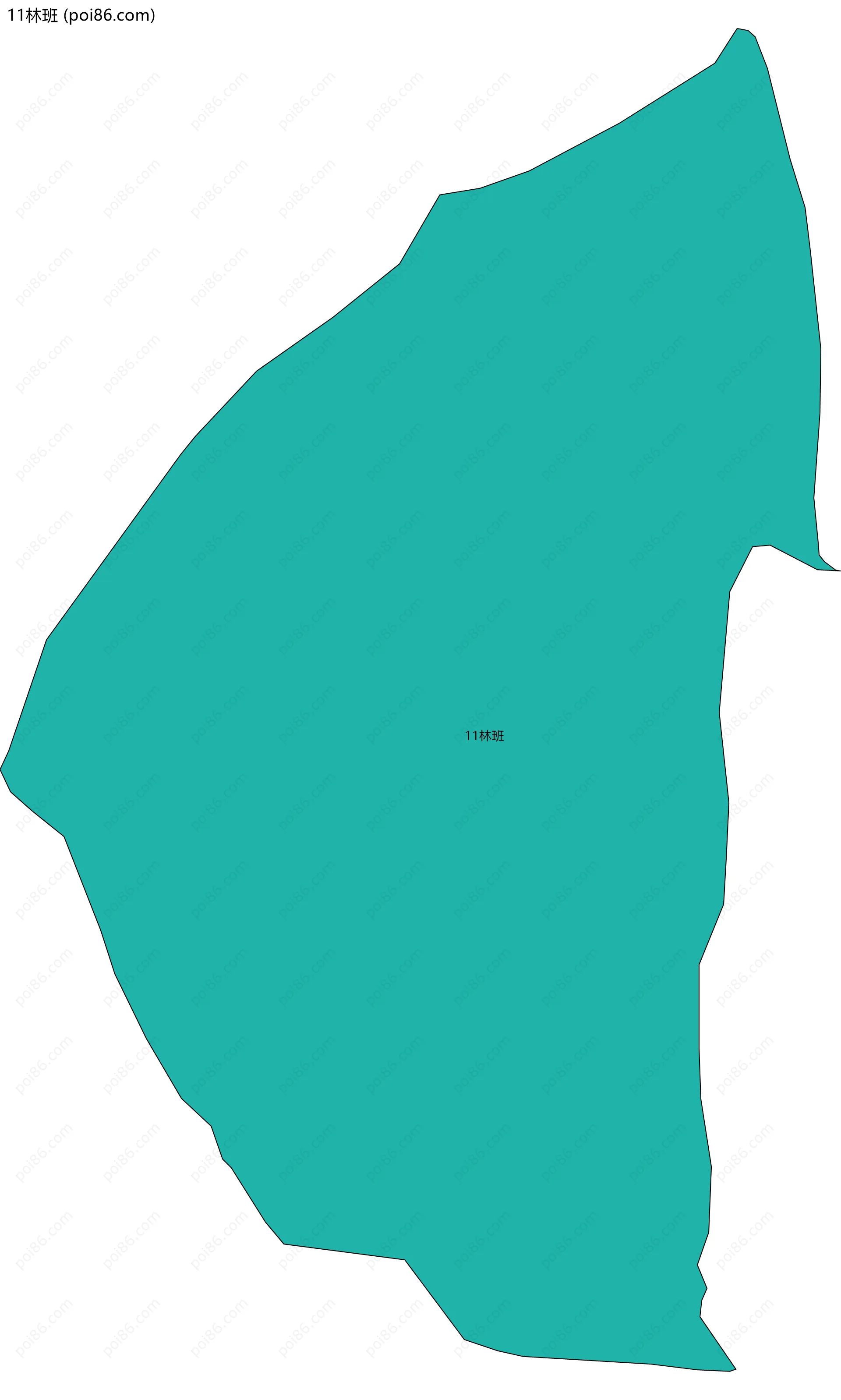 11林班边界地图