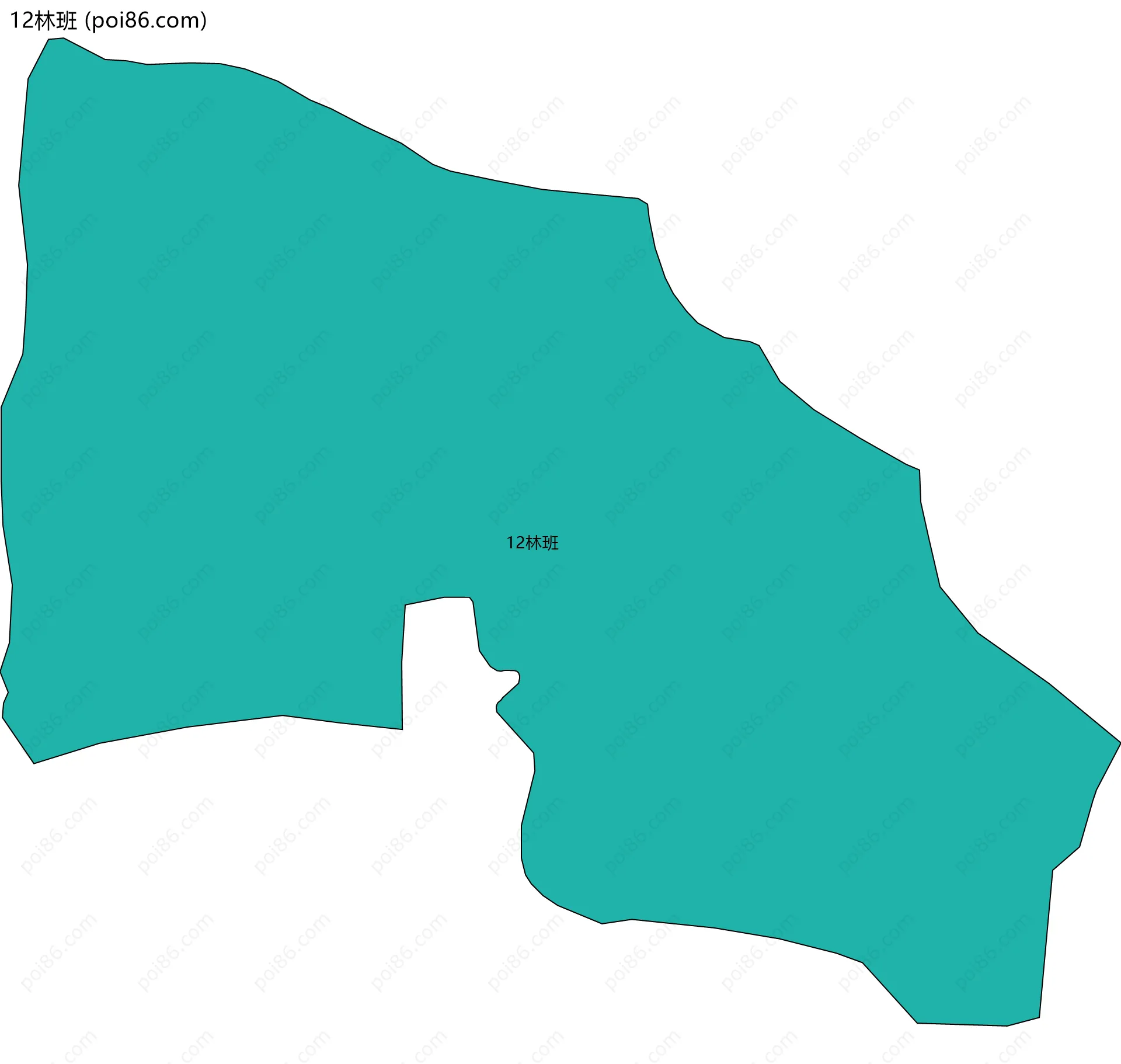 12林班边界地图