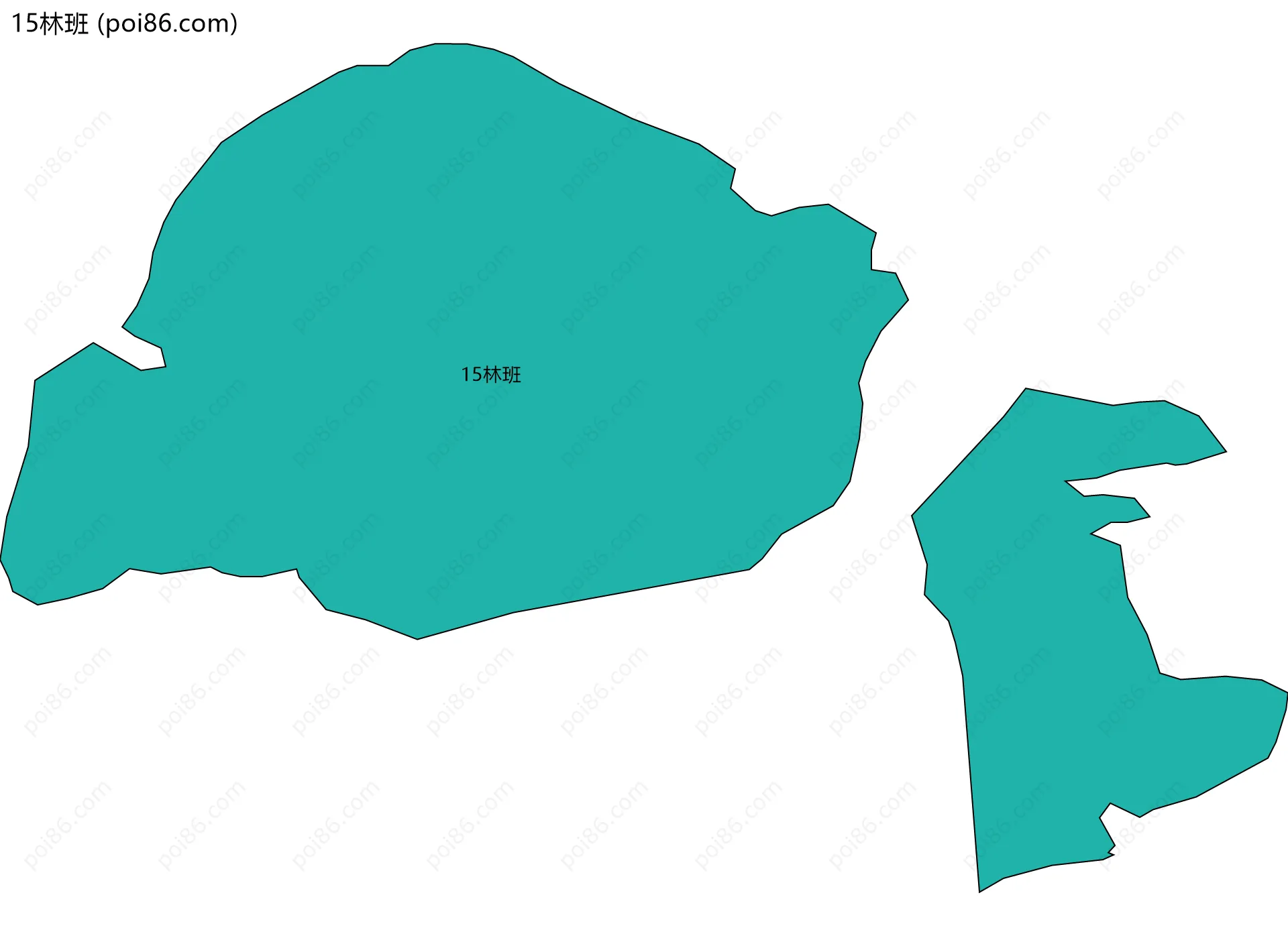 15林班边界地图