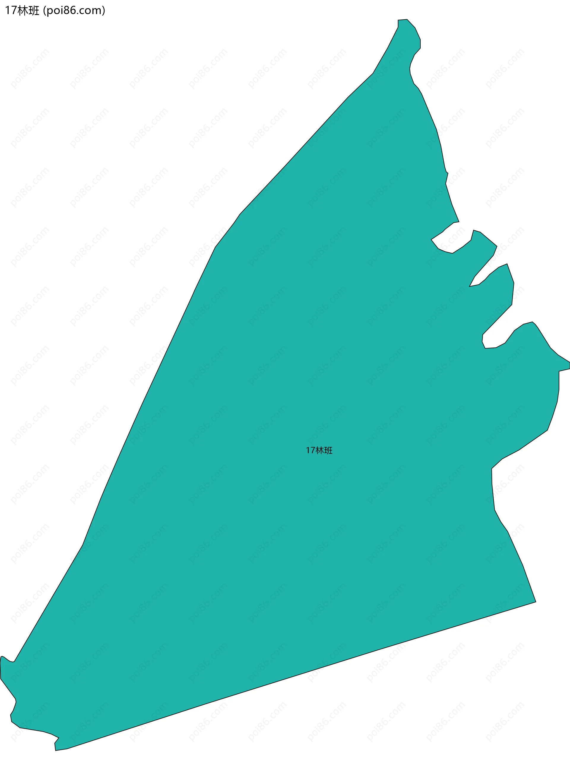 17林班边界地图