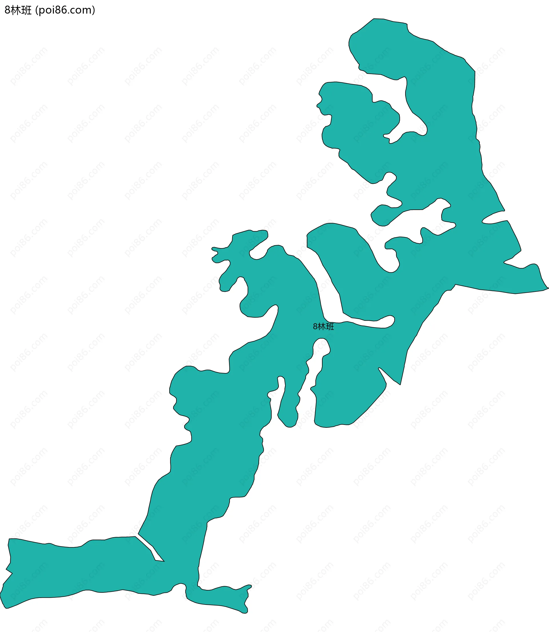 8林班边界地图