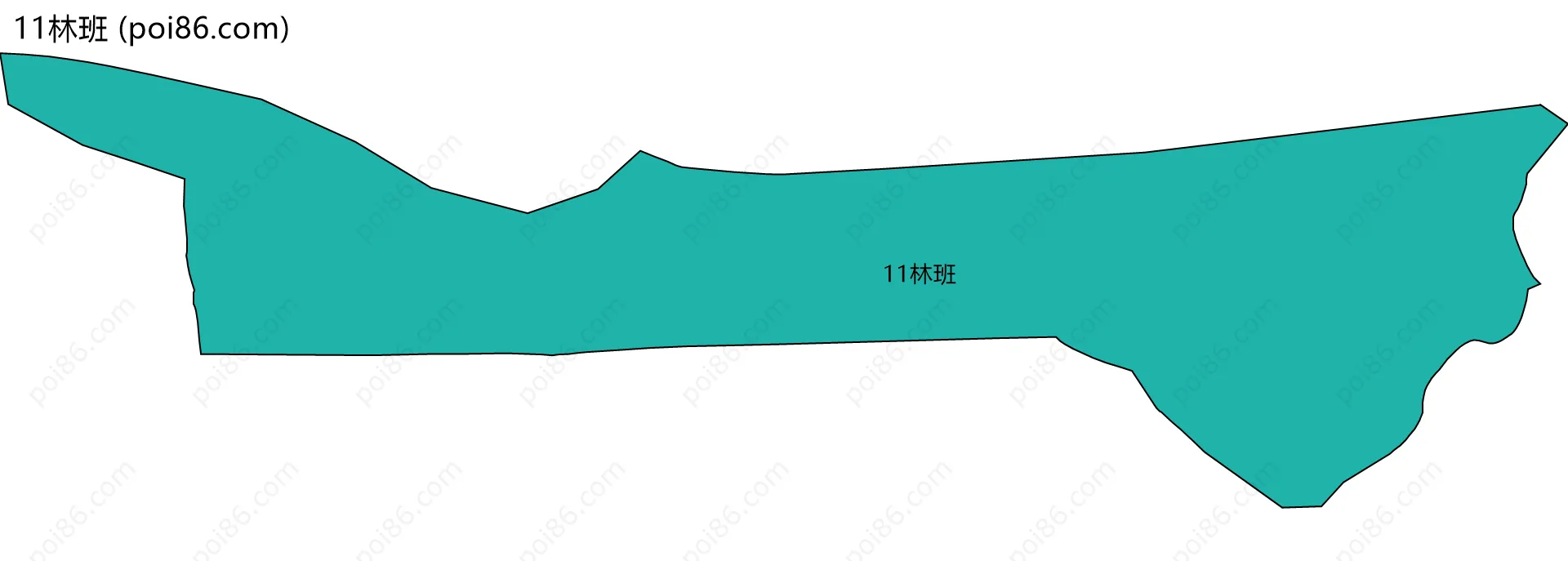 11林班边界地图