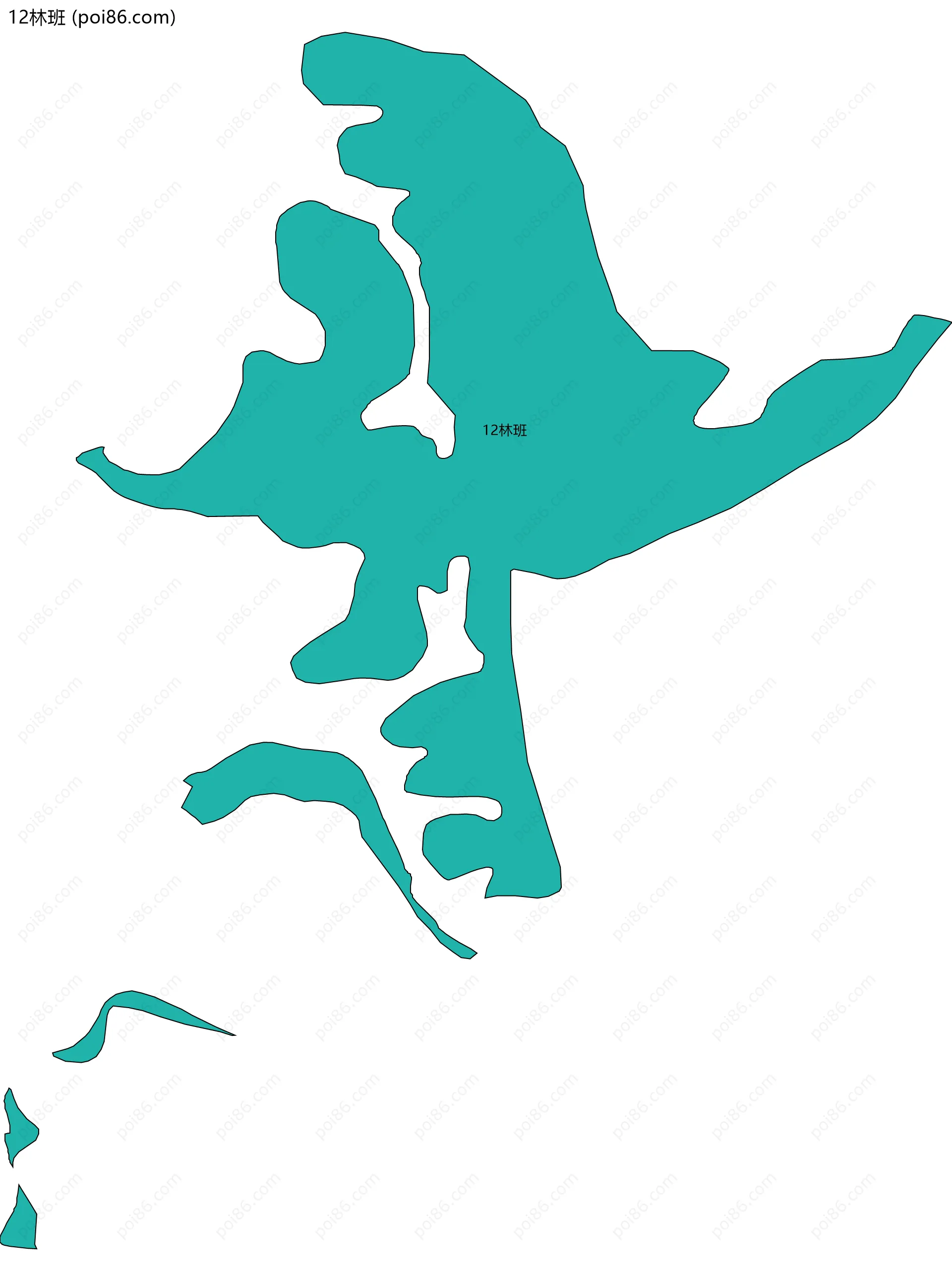12林班边界地图