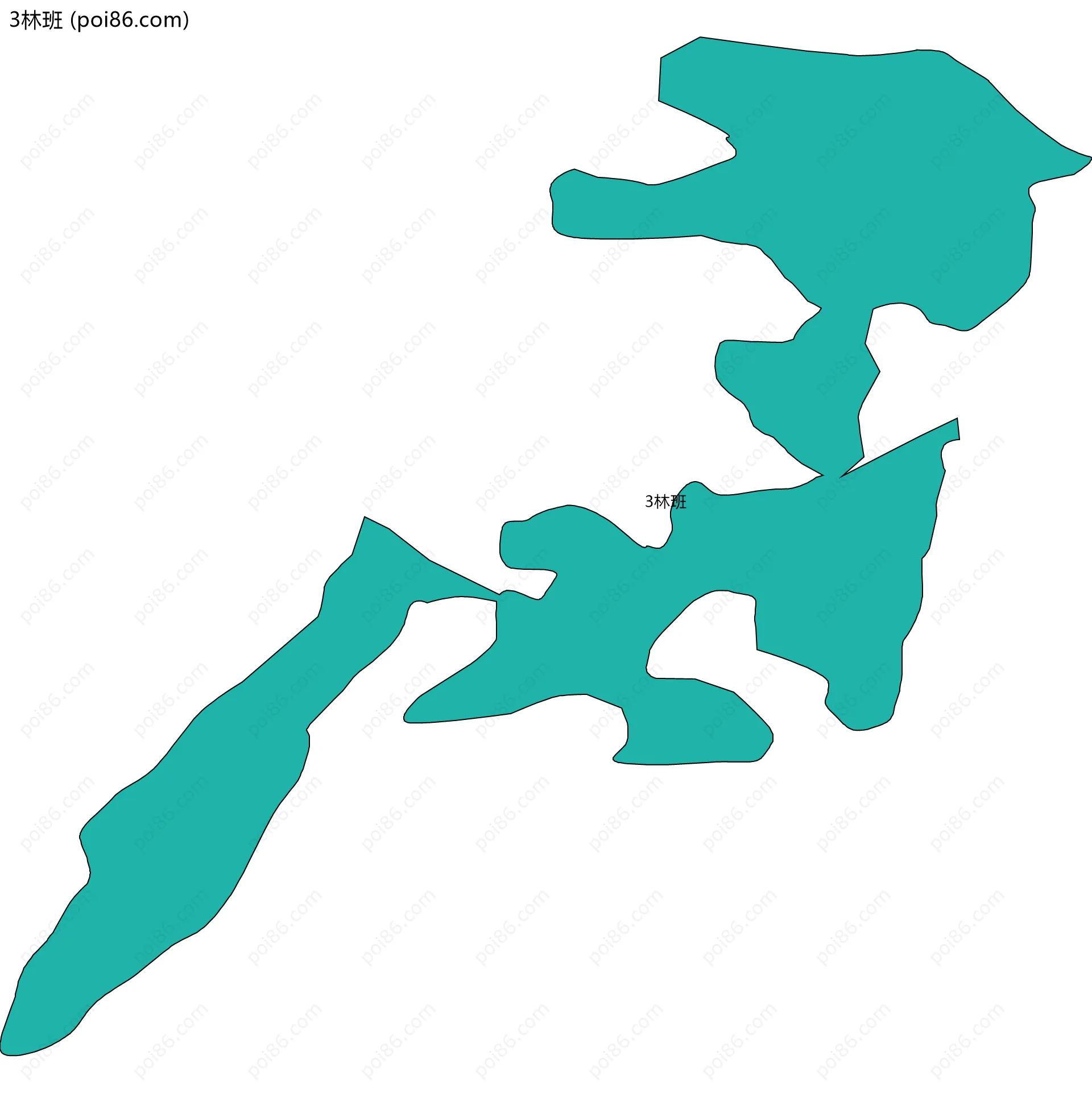 3林班边界地图
