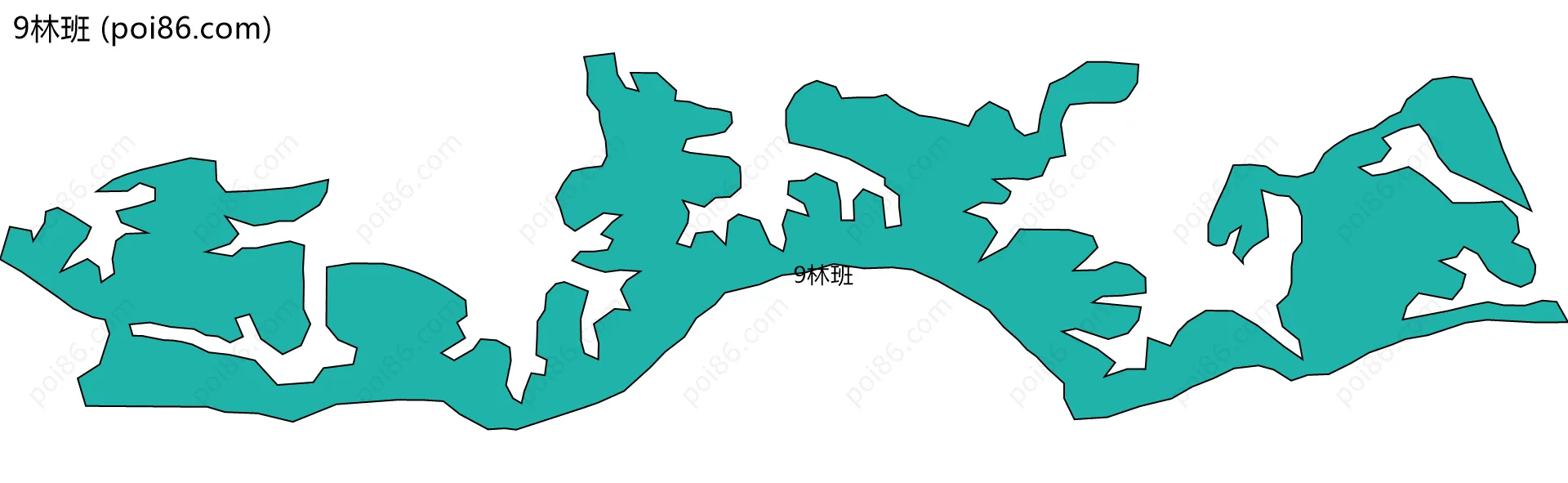 9林班边界地图