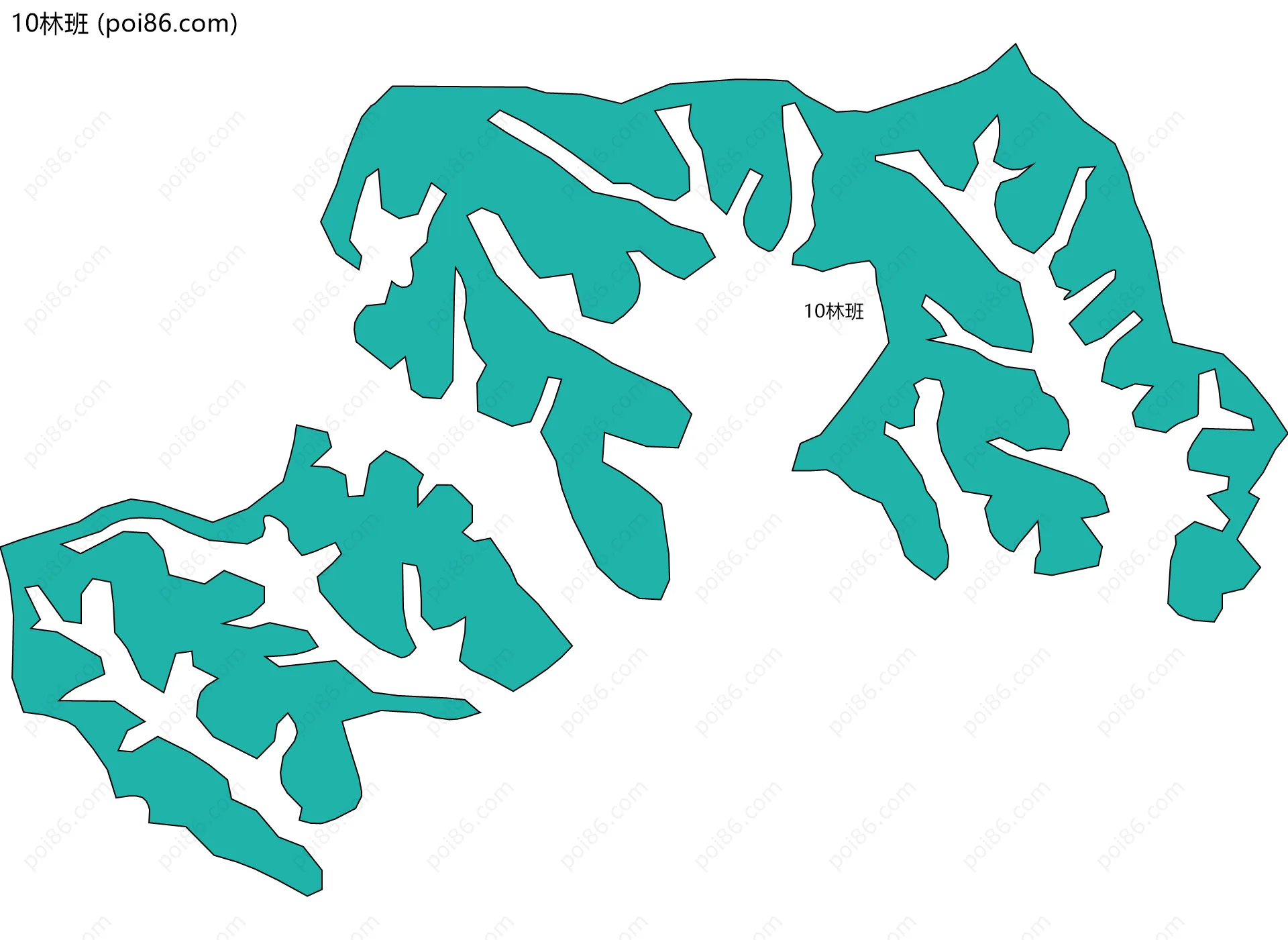10林班边界地图