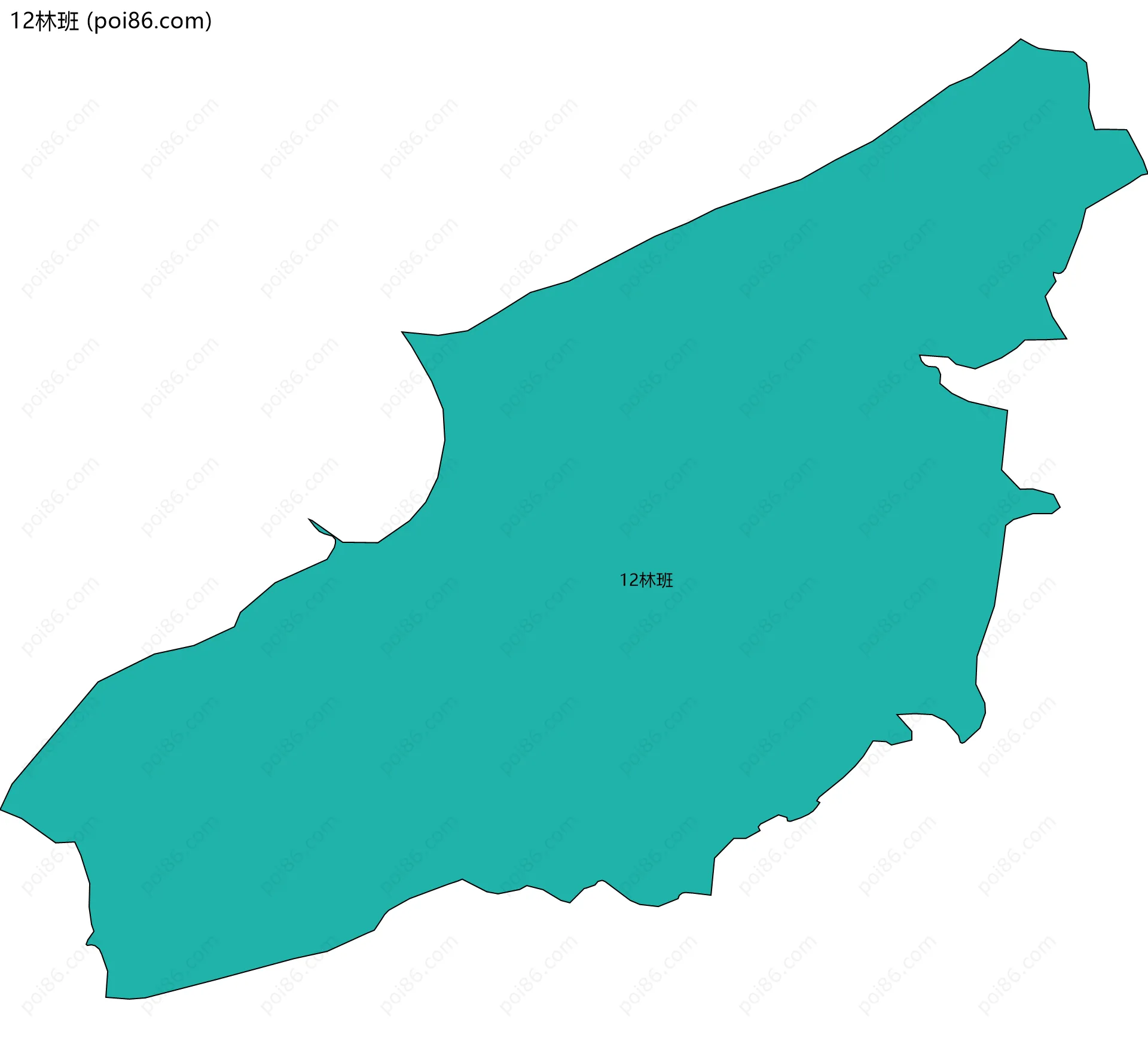 12林班边界地图