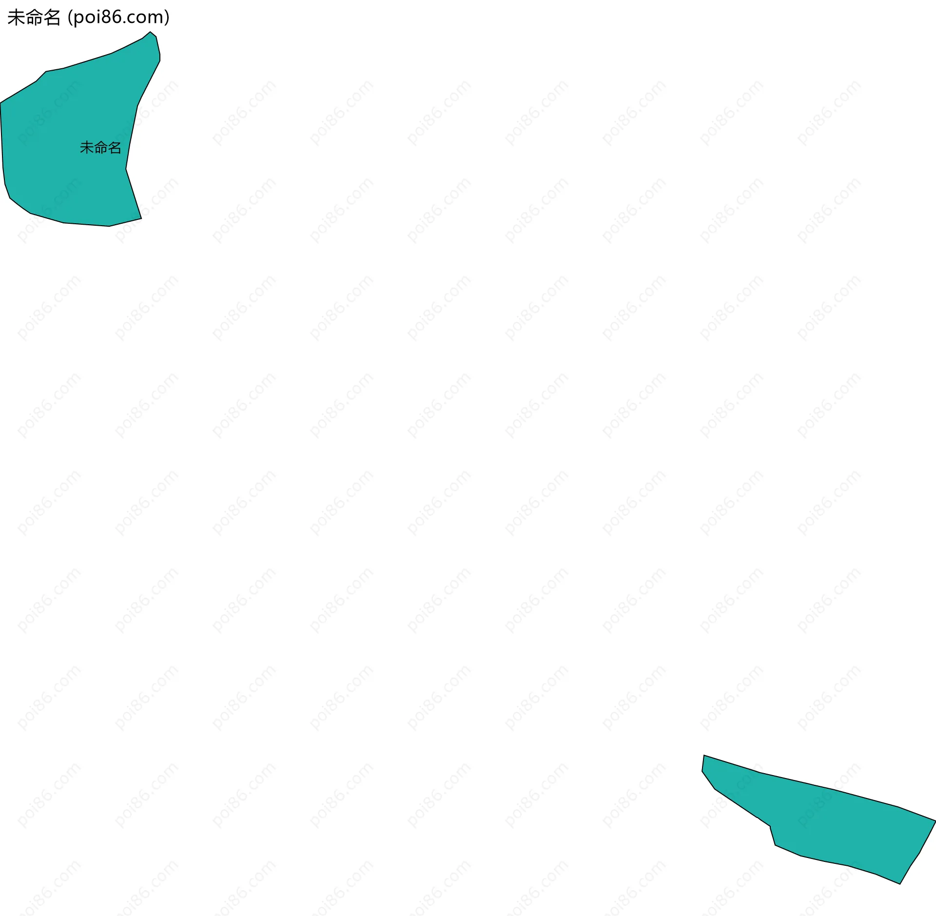 未命名边界地图