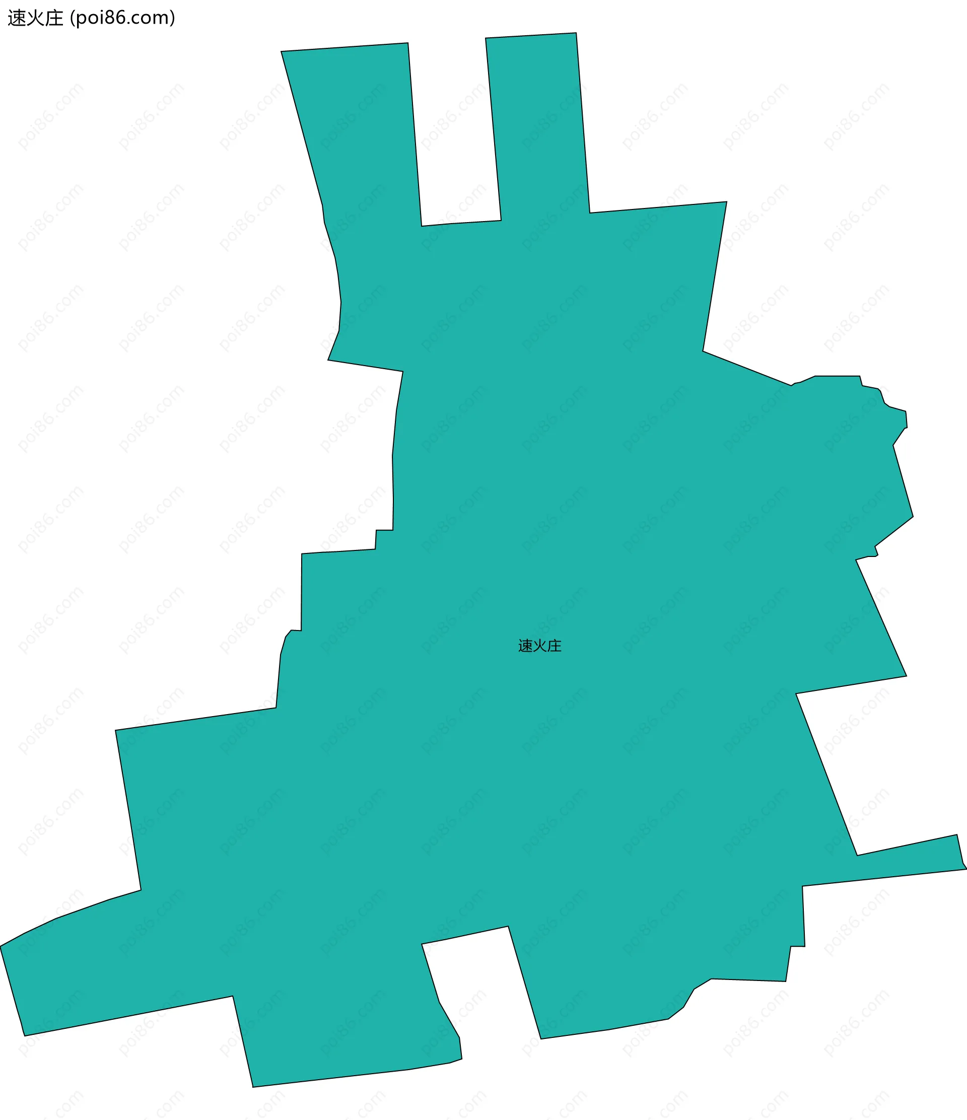 速火庄边界地图