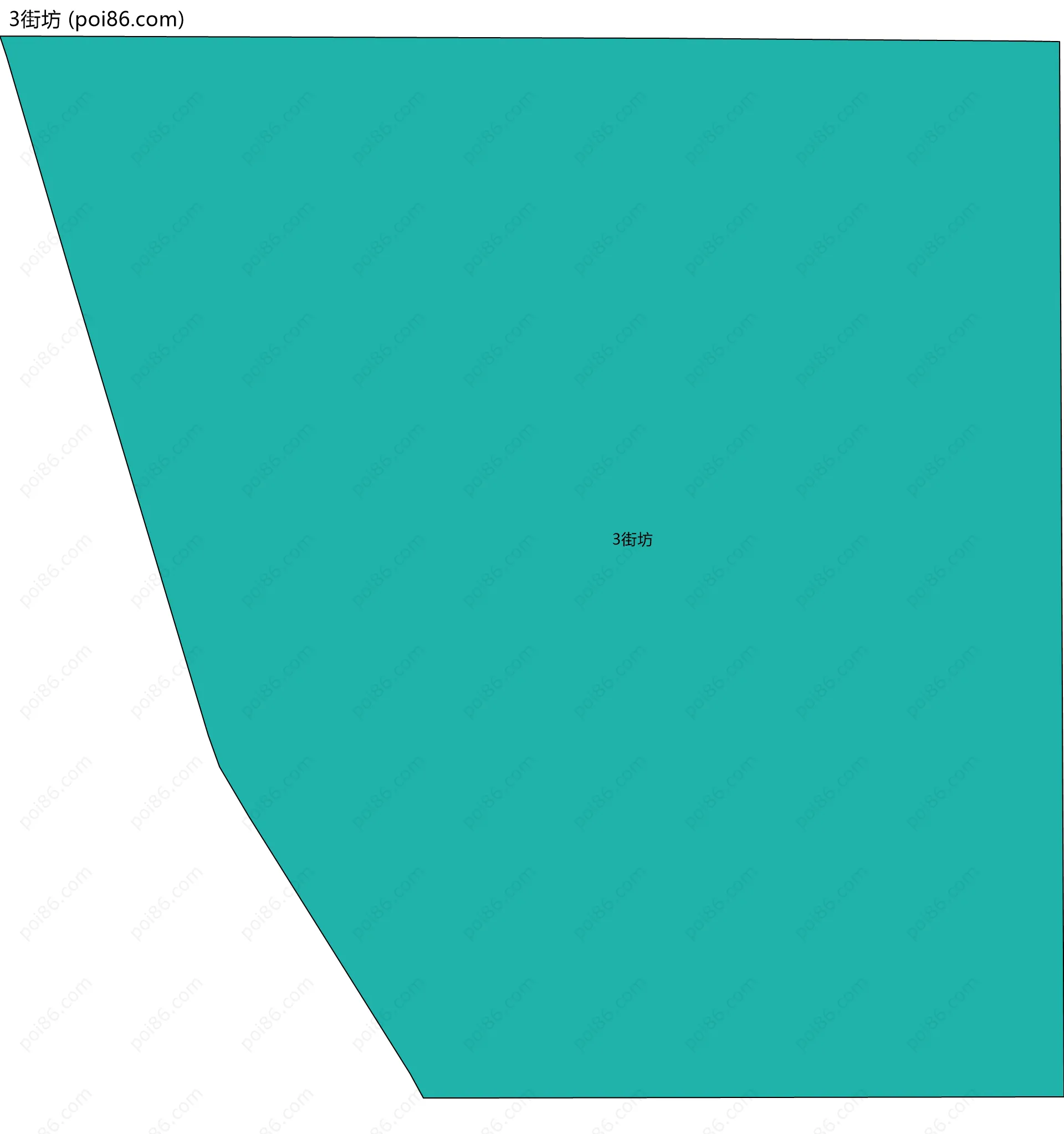 3街坊边界地图