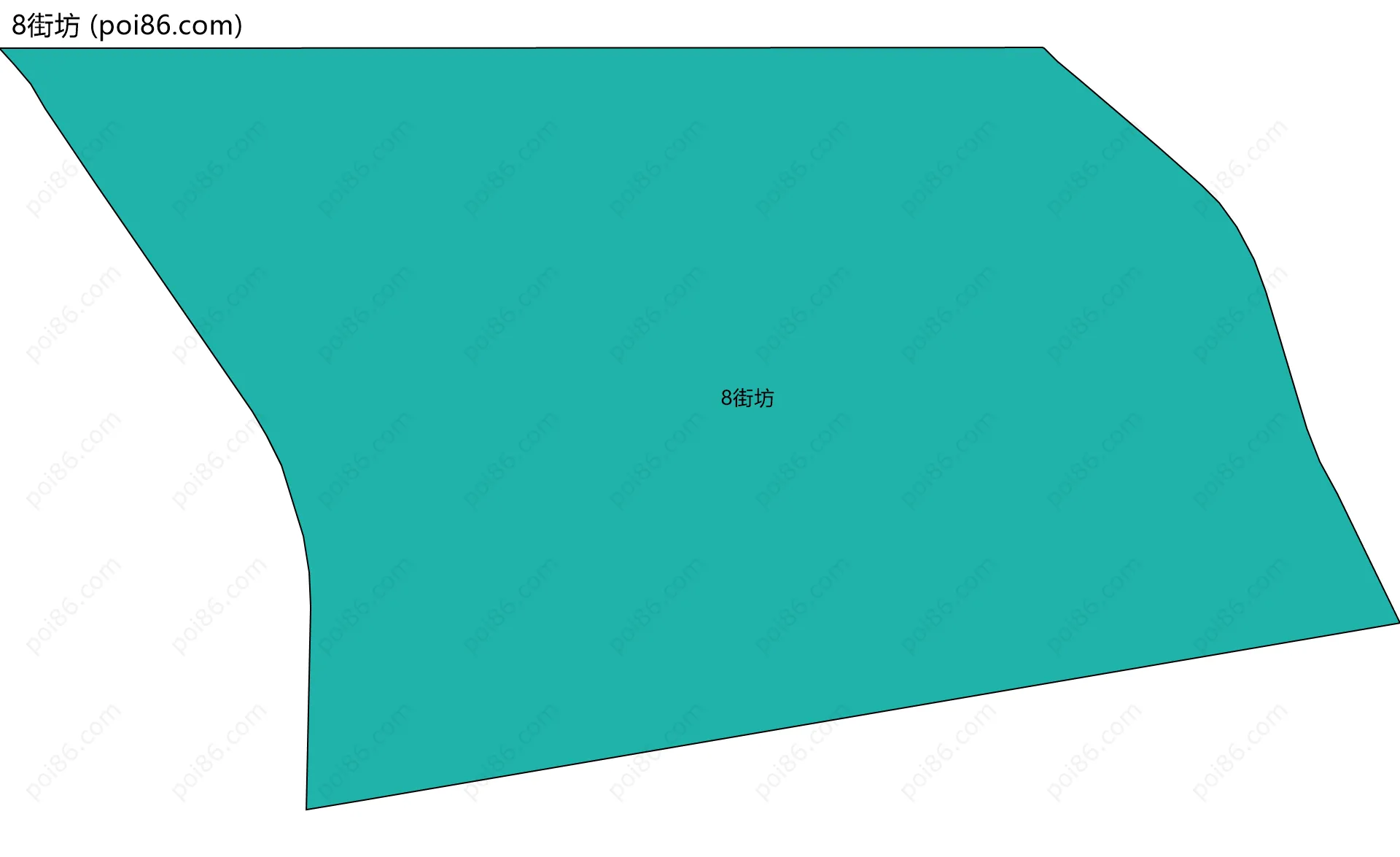 8街坊边界地图