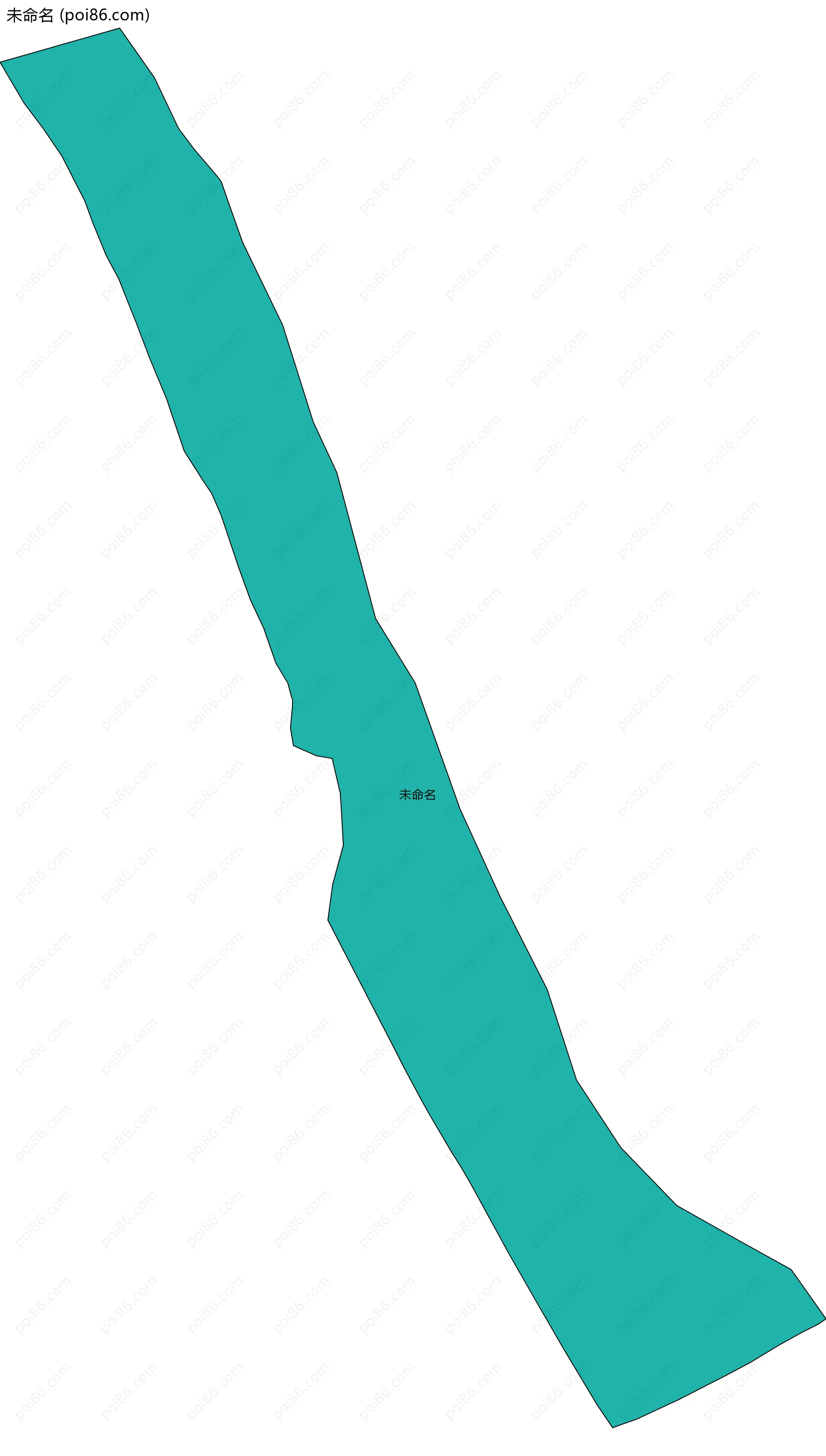 未命名边界地图