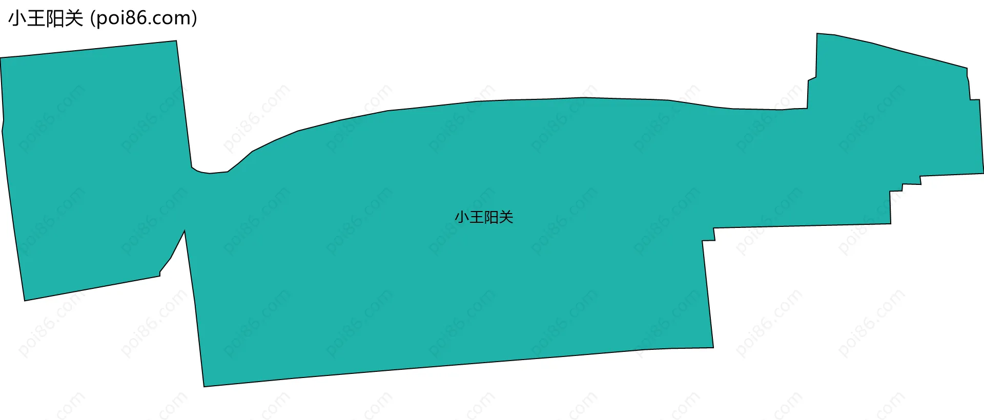 小王阳关边界地图