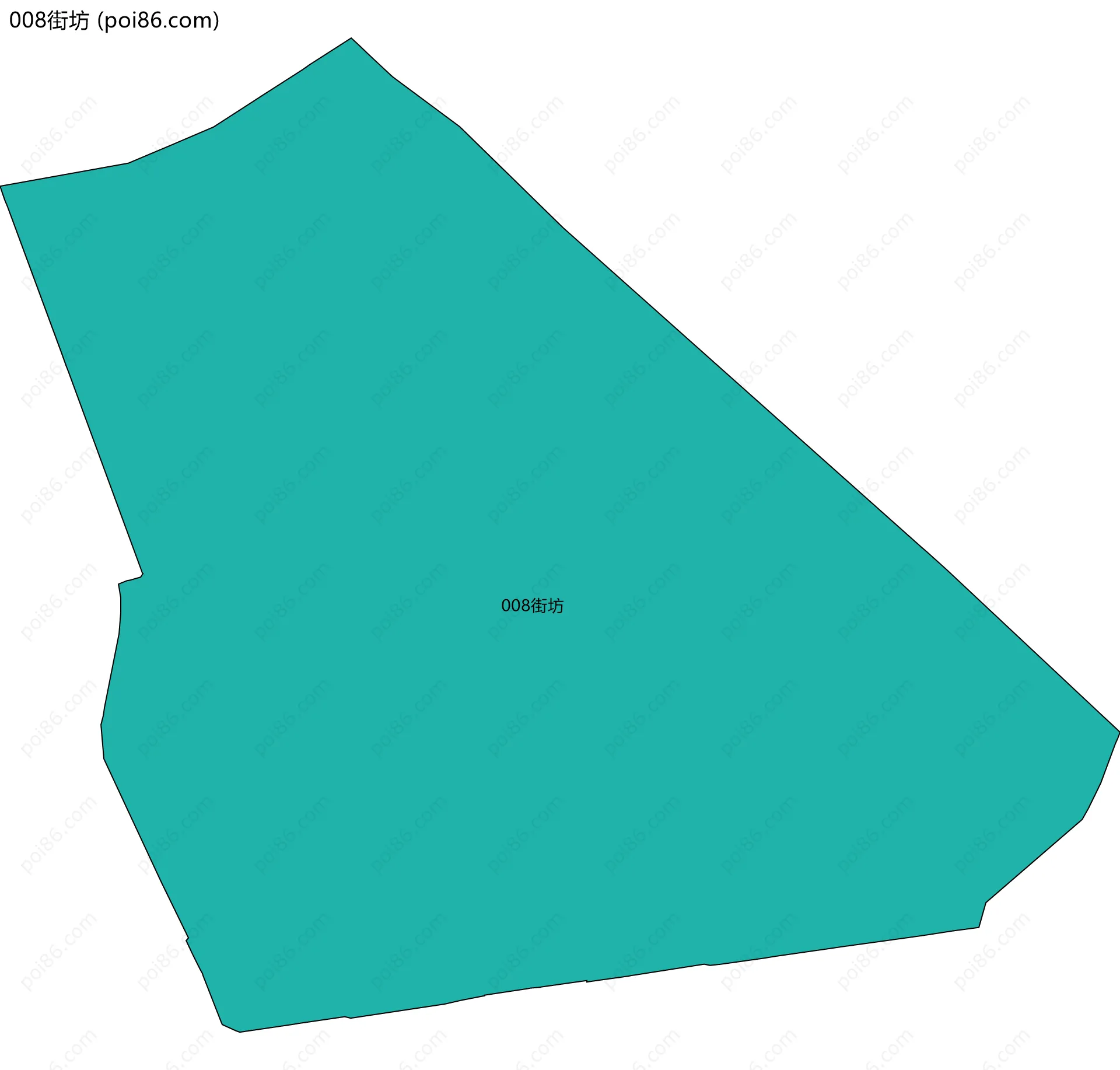 008街坊边界地图