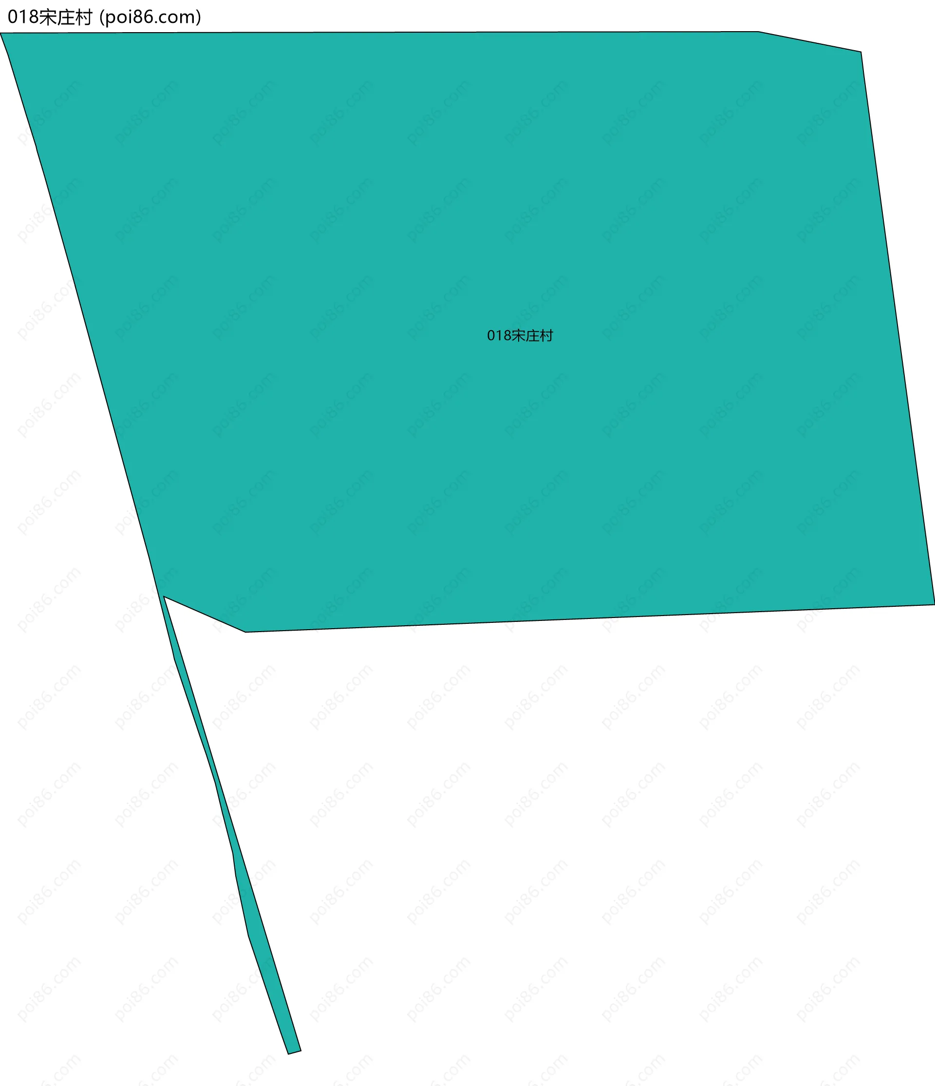 018宋庄村边界地图