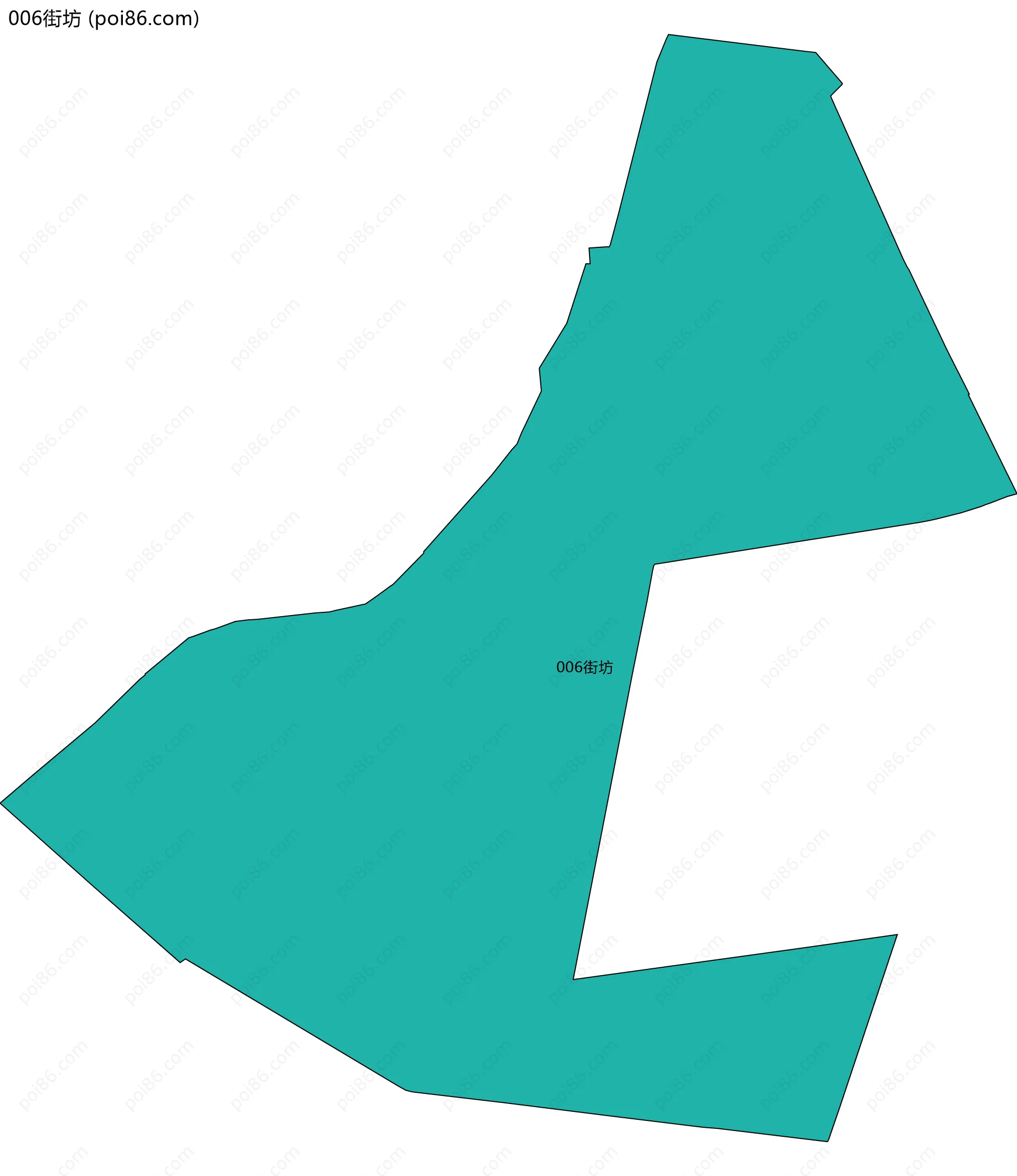 006街坊边界地图