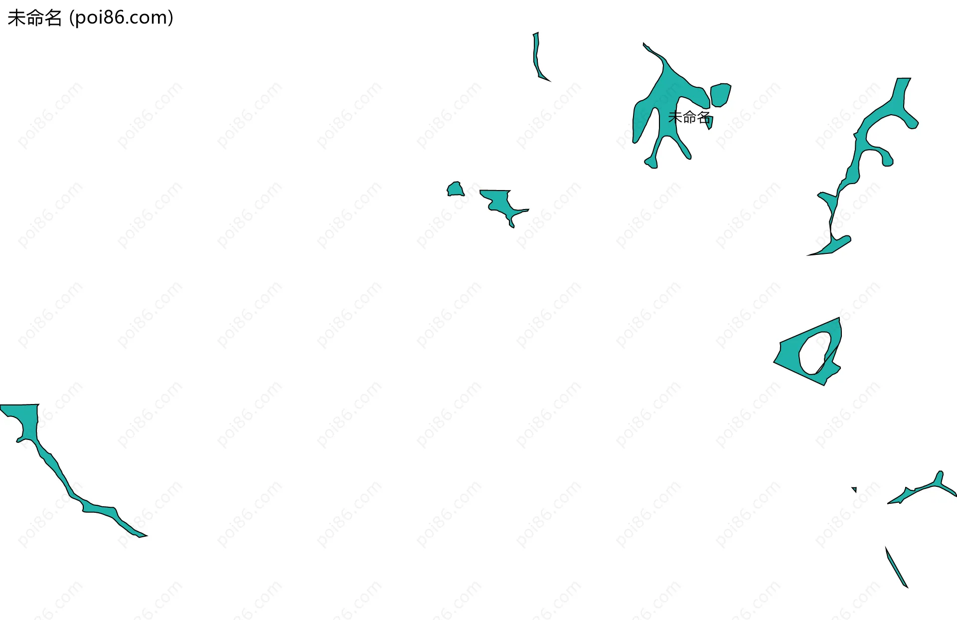 未命名边界地图