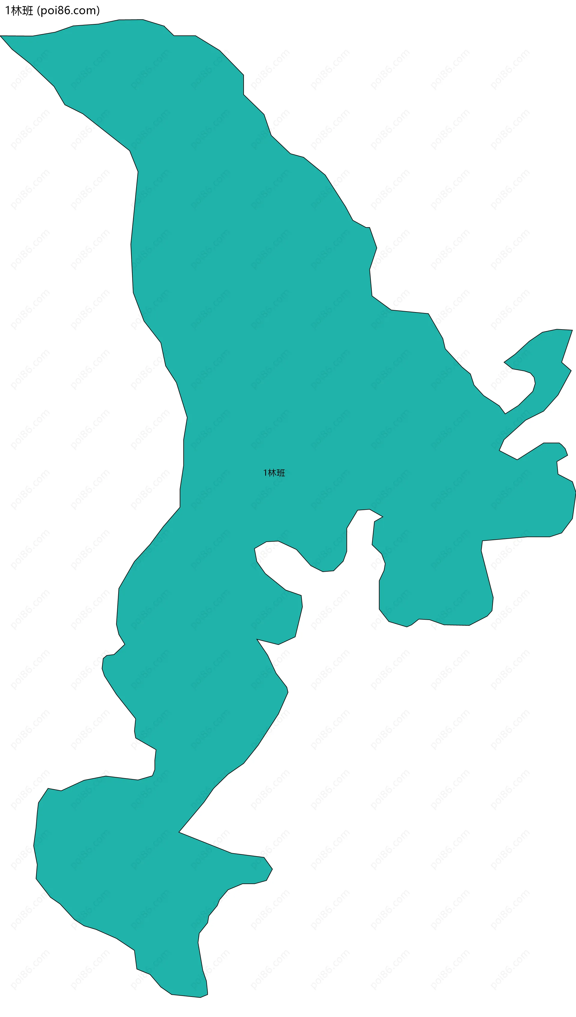 1林班边界地图