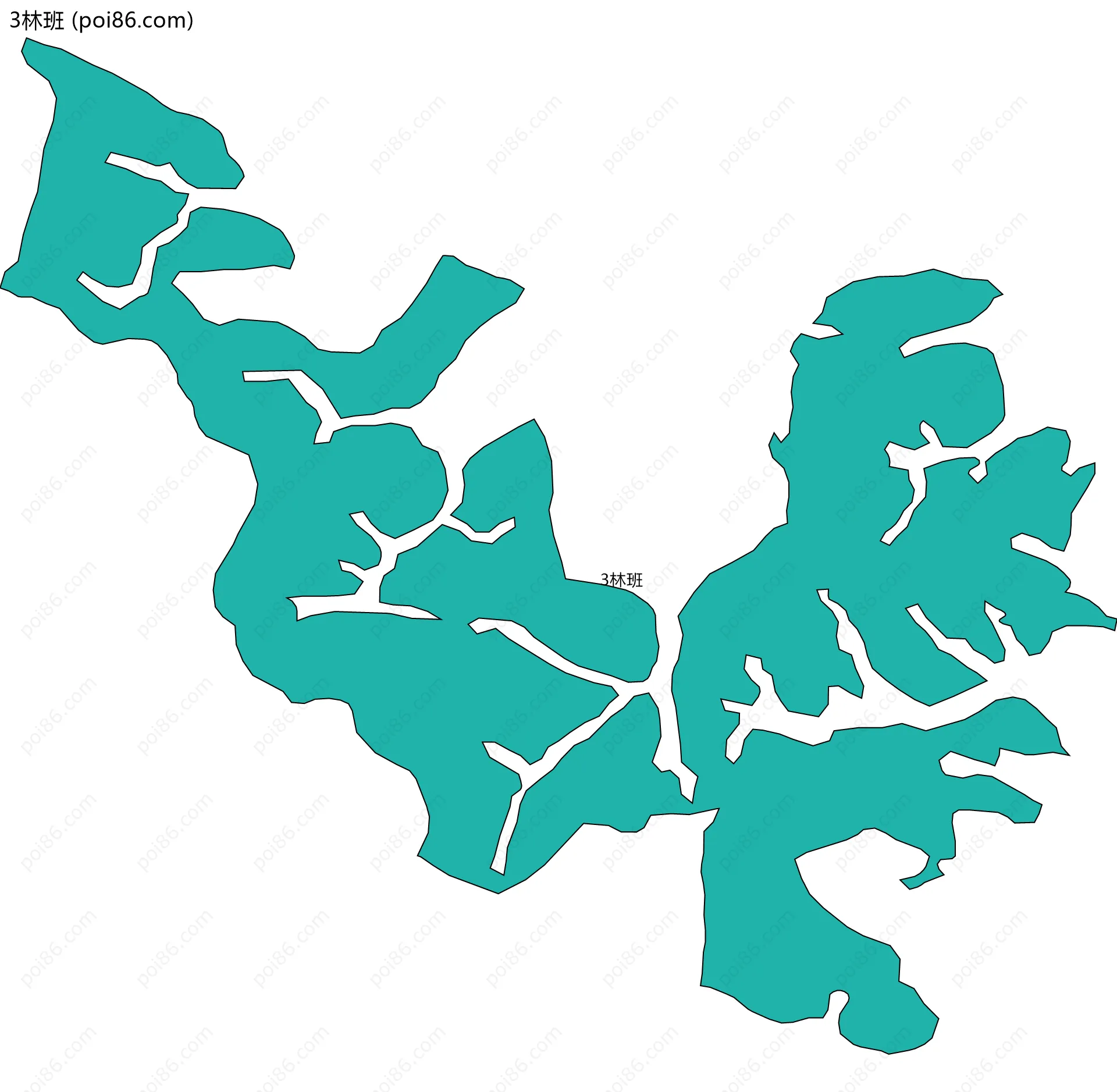 3林班边界地图