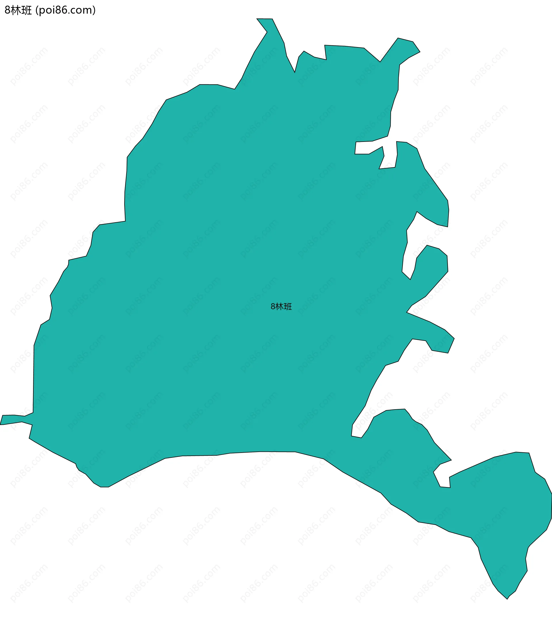 8林班边界地图