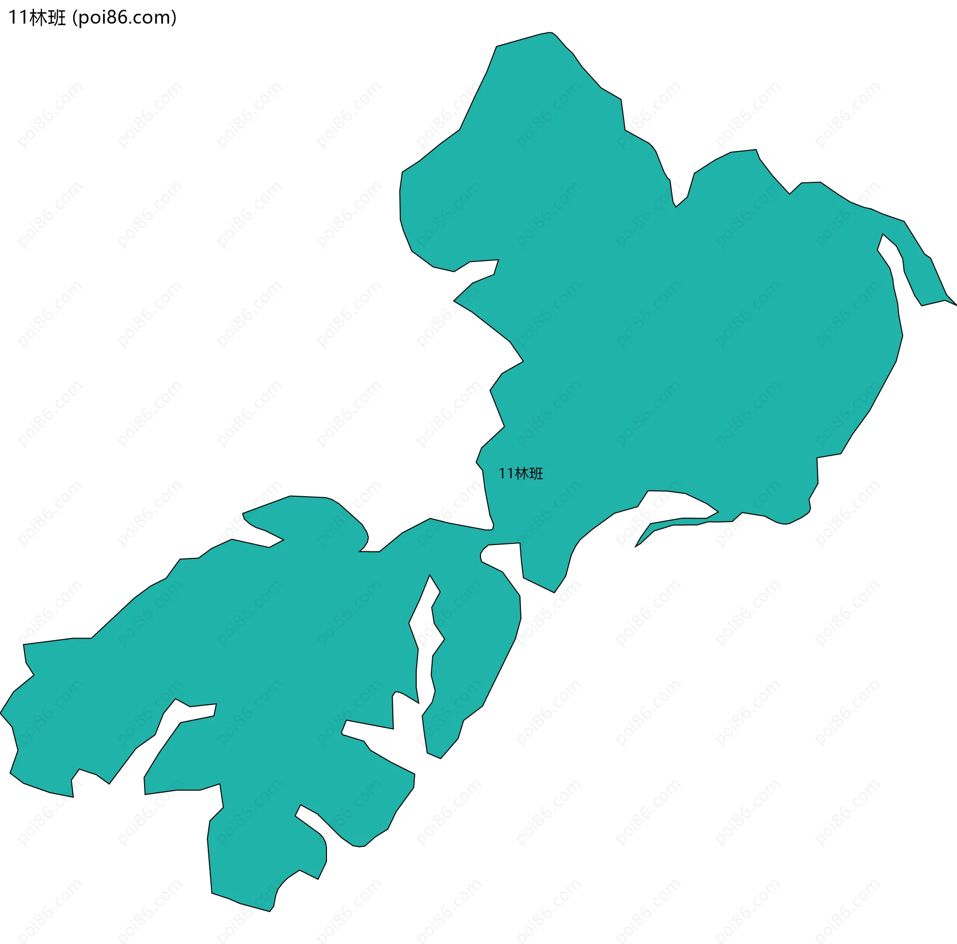 11林班边界地图