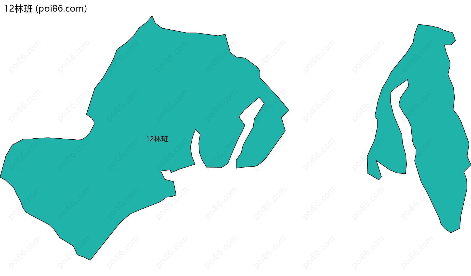 12林班边界地图