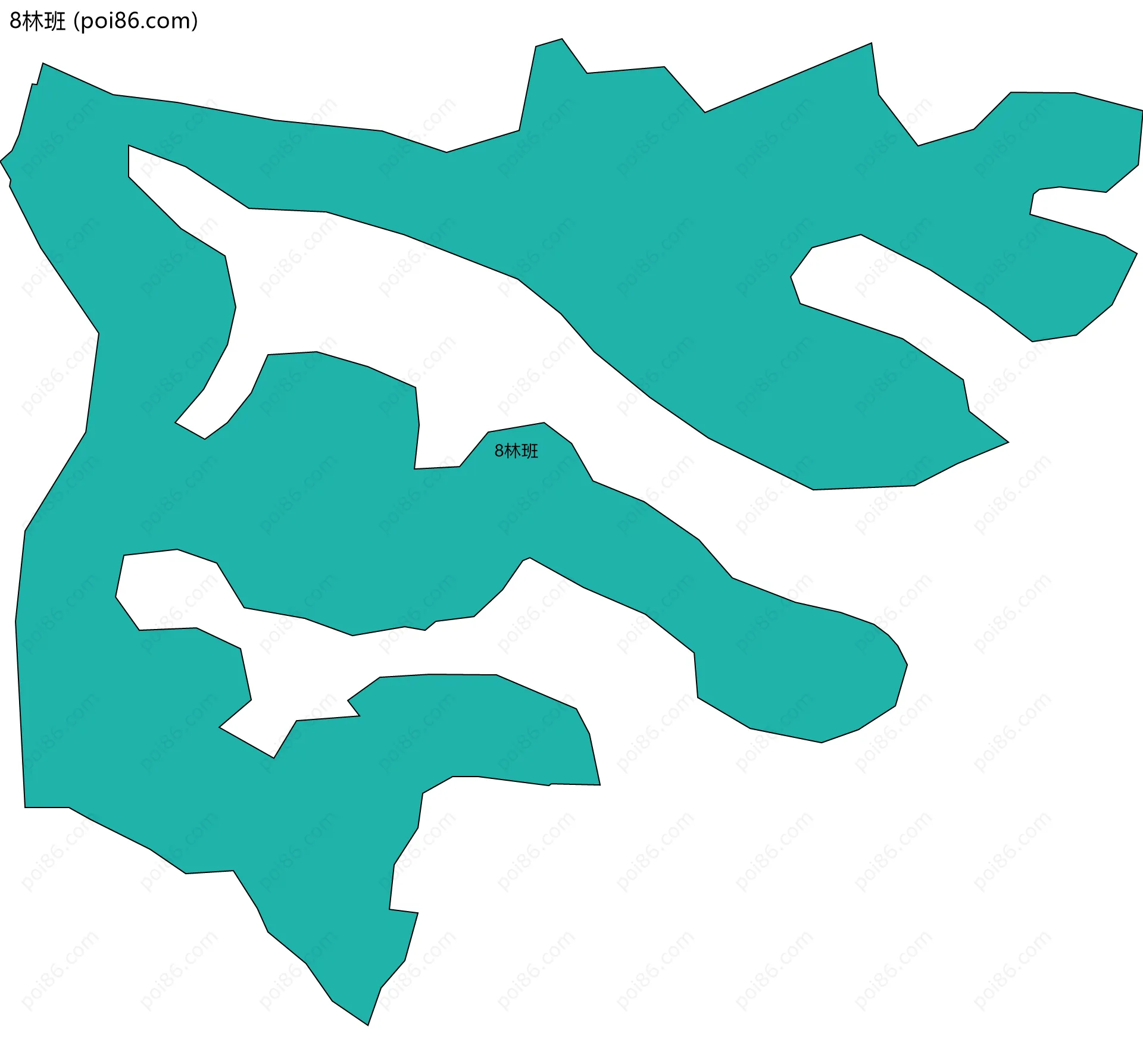 8林班边界地图