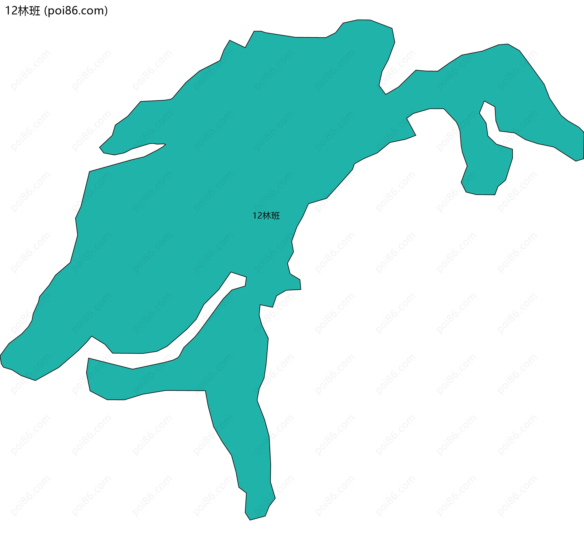 12林班边界地图